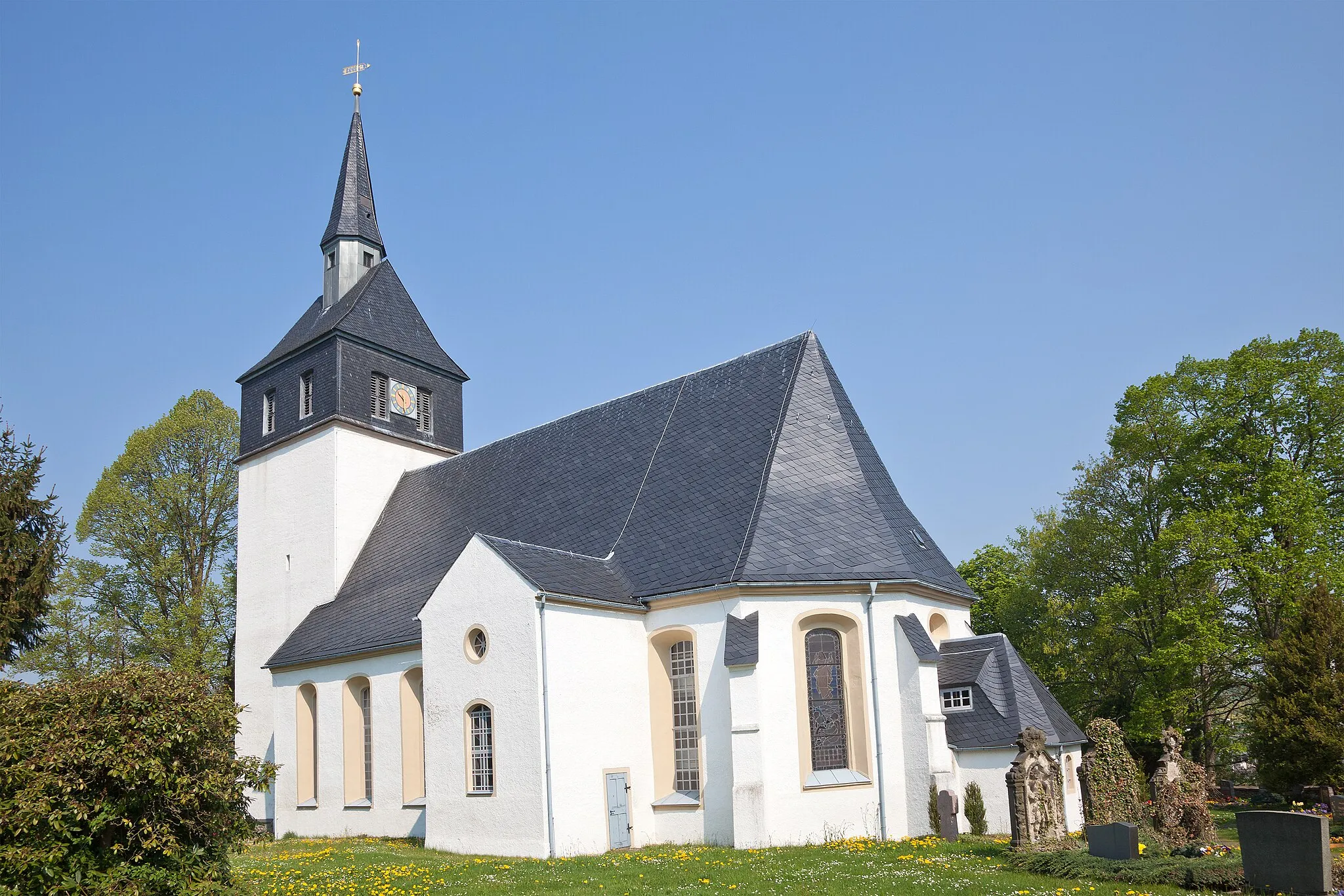 Photo showing: Lichtenberg, Mittelsachsen, church