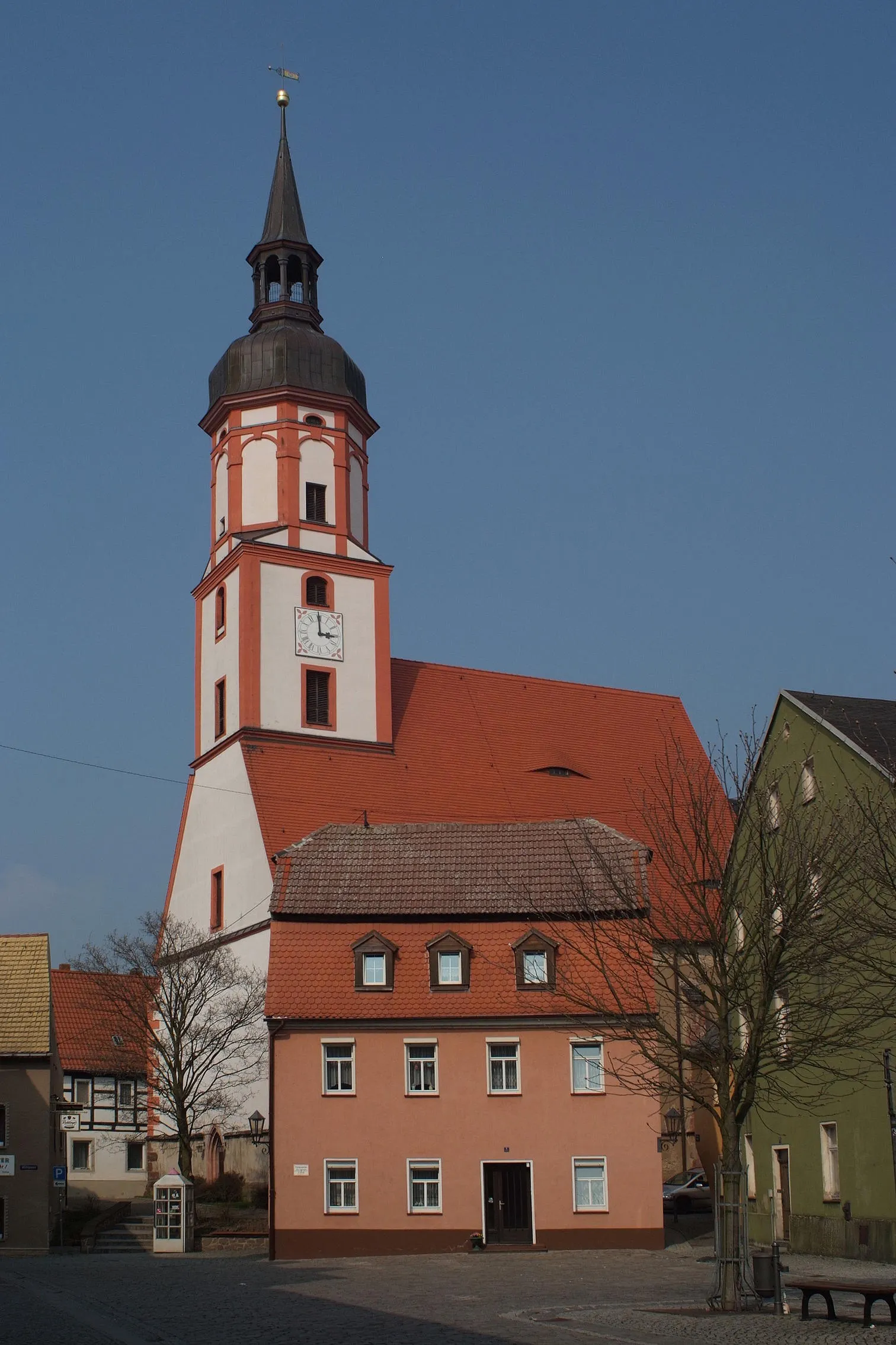 Photo showing: Kirche St. Johannis in Mügeln