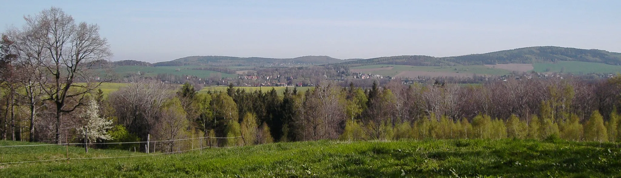 Photo showing: Sicht von Süden auf Puzkau