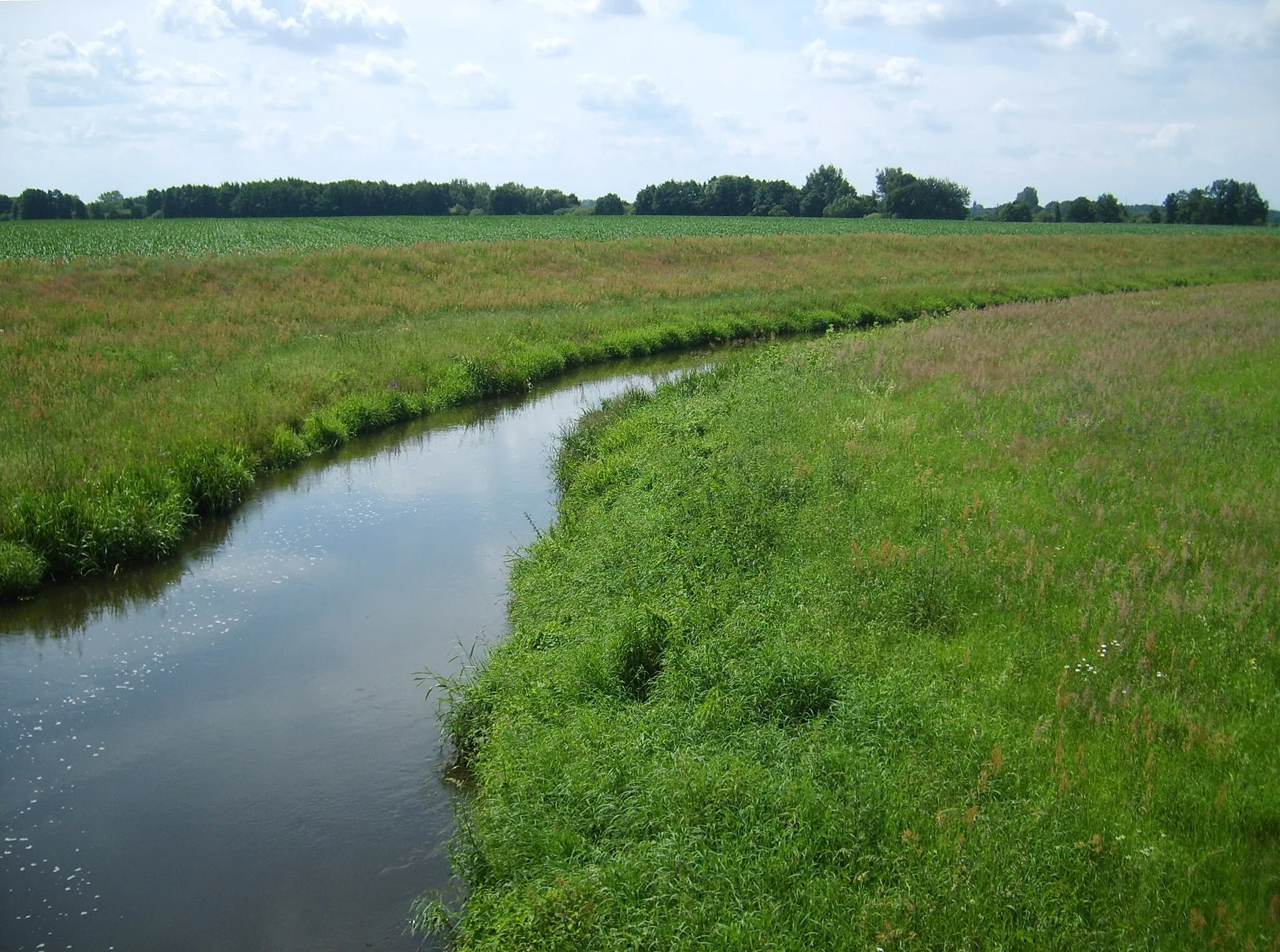 Photo showing: Die Große Röder bei Saathain