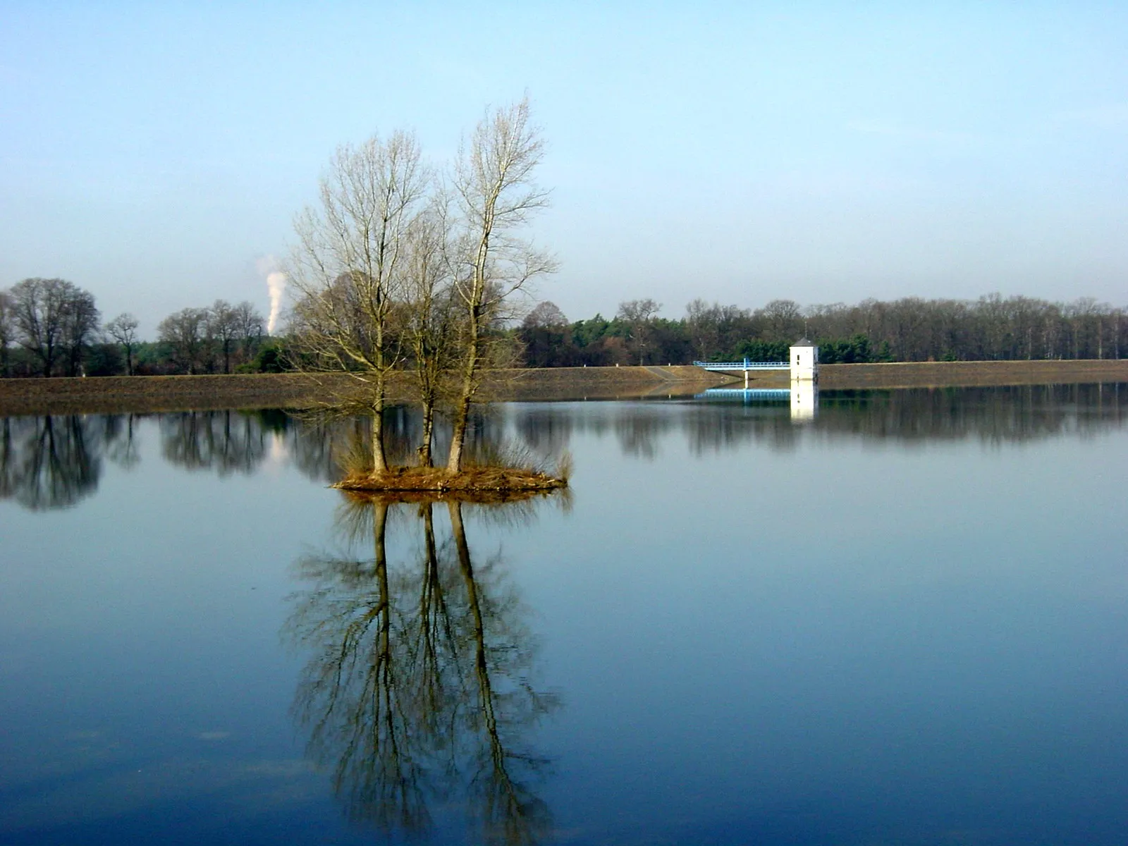 Photo showing: Stausee Radeburg II (Großer Teich Radeburg)