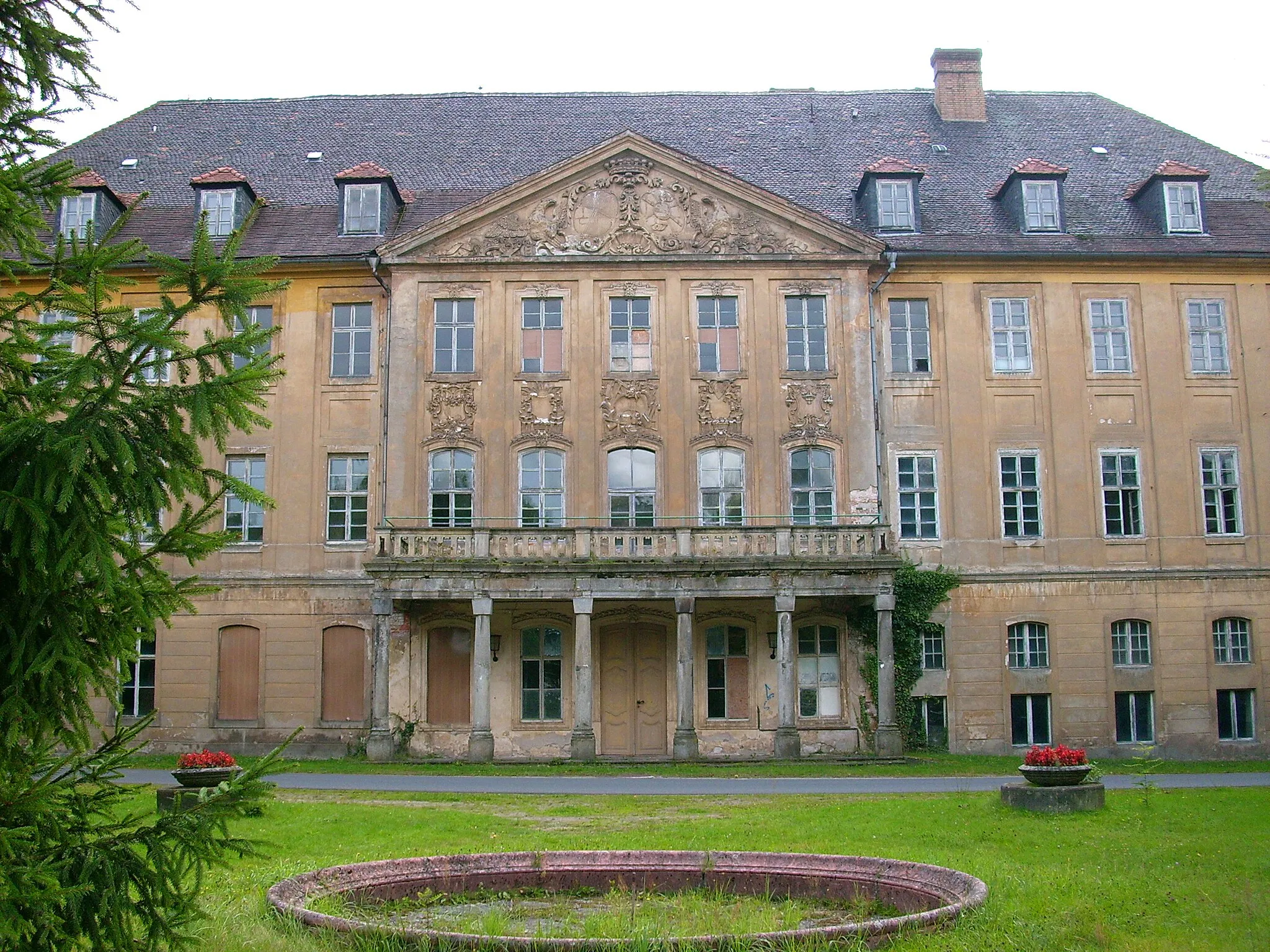 Photo showing: Neues Schloss in Uhyst