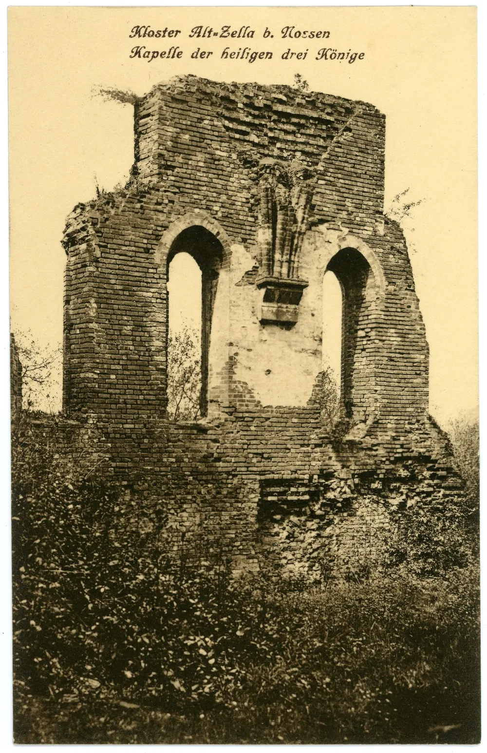 Photo showing: Altzella; Kloster - Kapelle der heiligen drei Könige