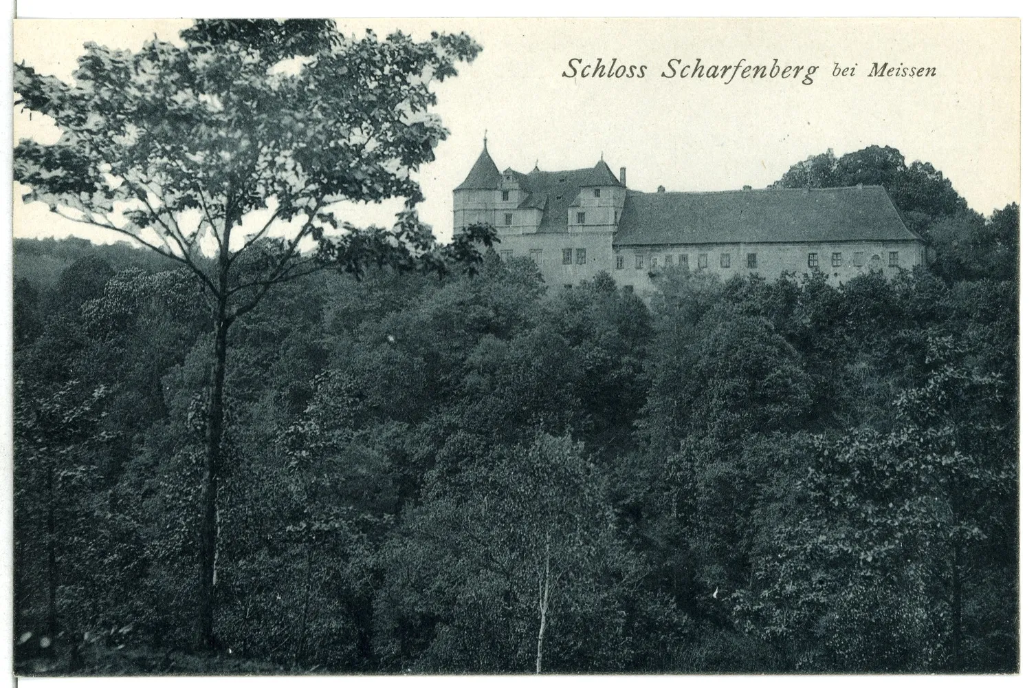 Photo showing: Scharfenberg; Schloß