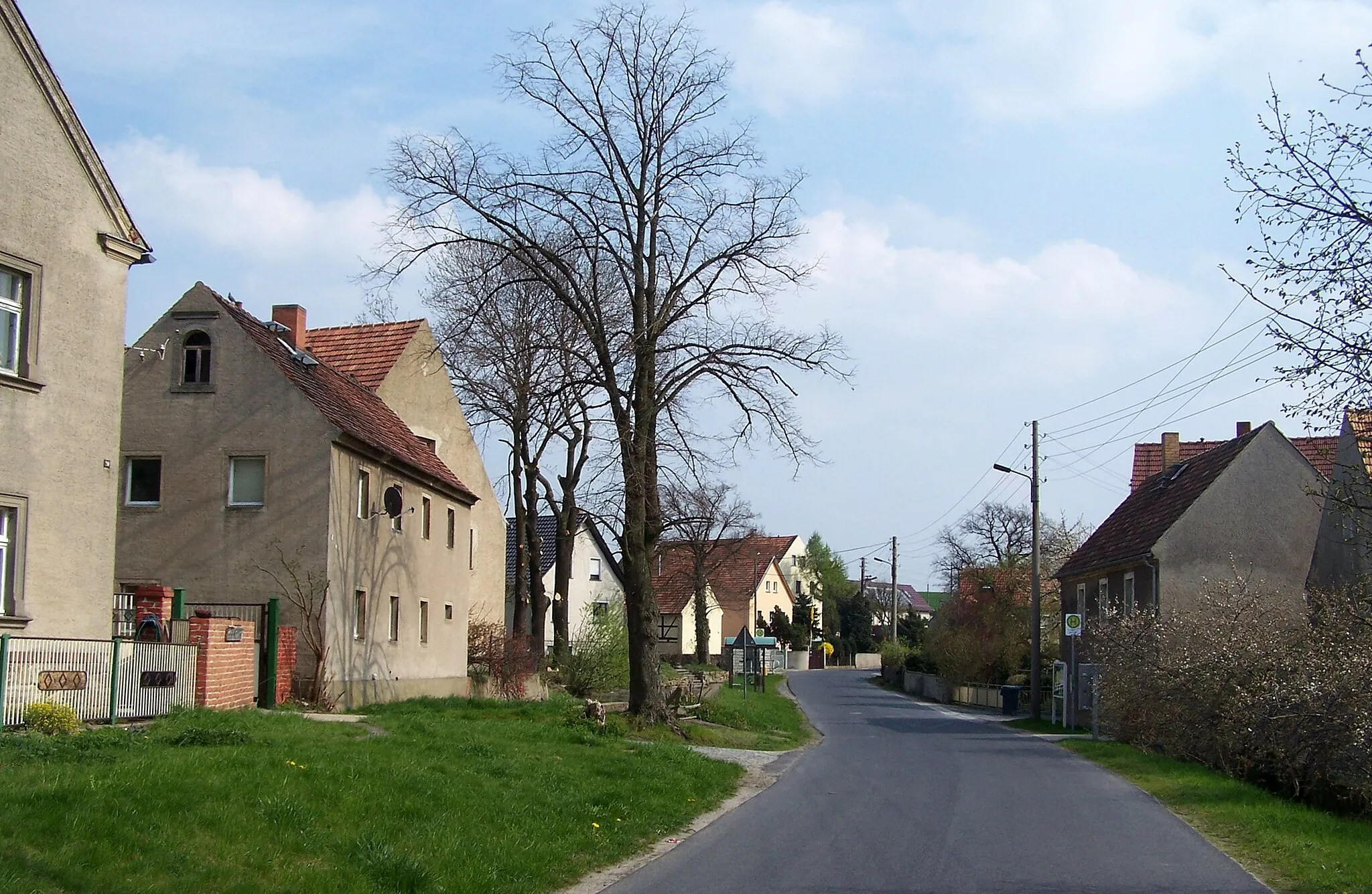 Photo showing: Ortsansicht Beiersdorf, Gemeinde Ebersbach, Landkreis Meißen