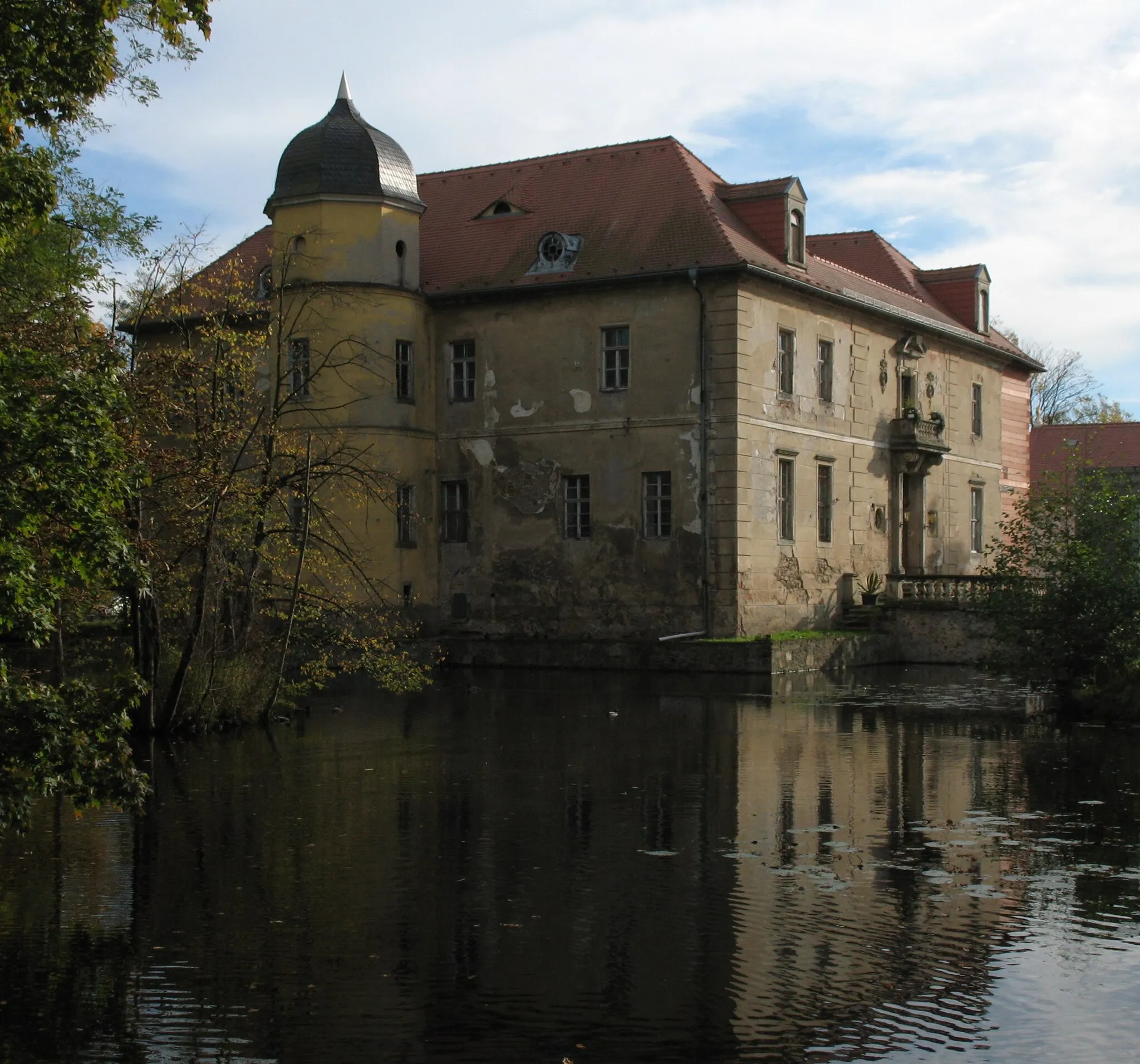 Photo showing: Water castle in Radeburg-Berbisdorf in Saxony, Germany