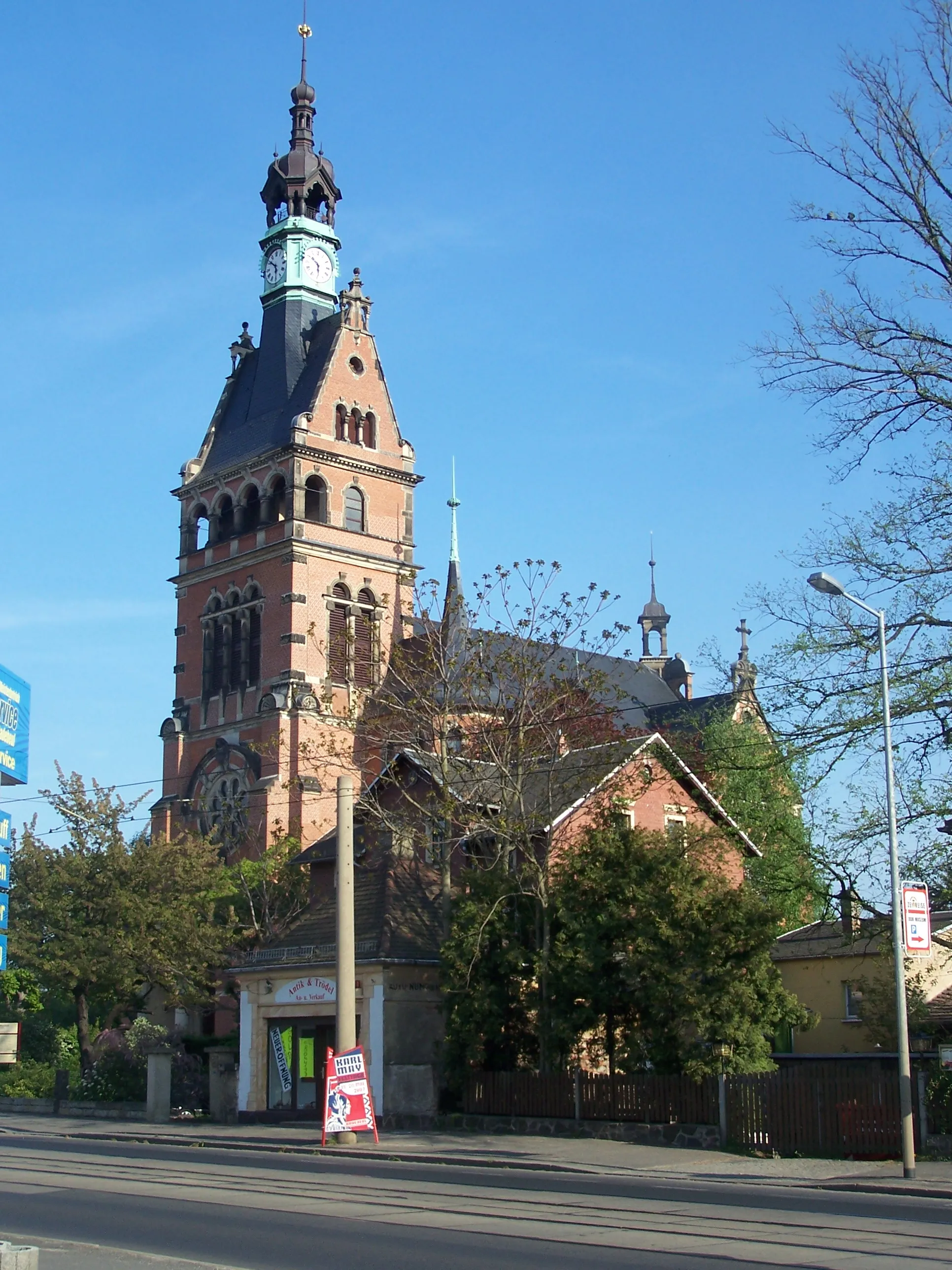 Photo showing: Lutherkirche in Radebeul