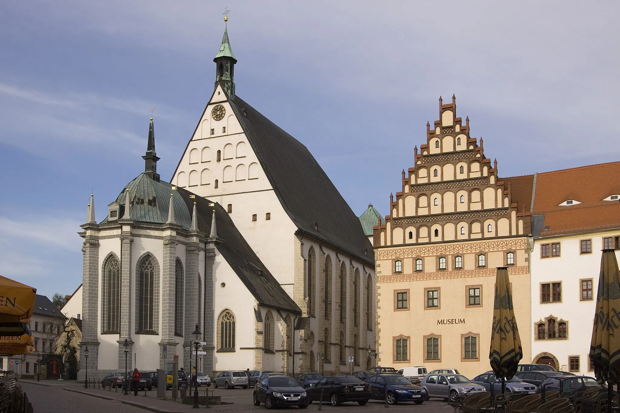 Photo showing: Freiberg, Cathedral St. Marien and mining museum
