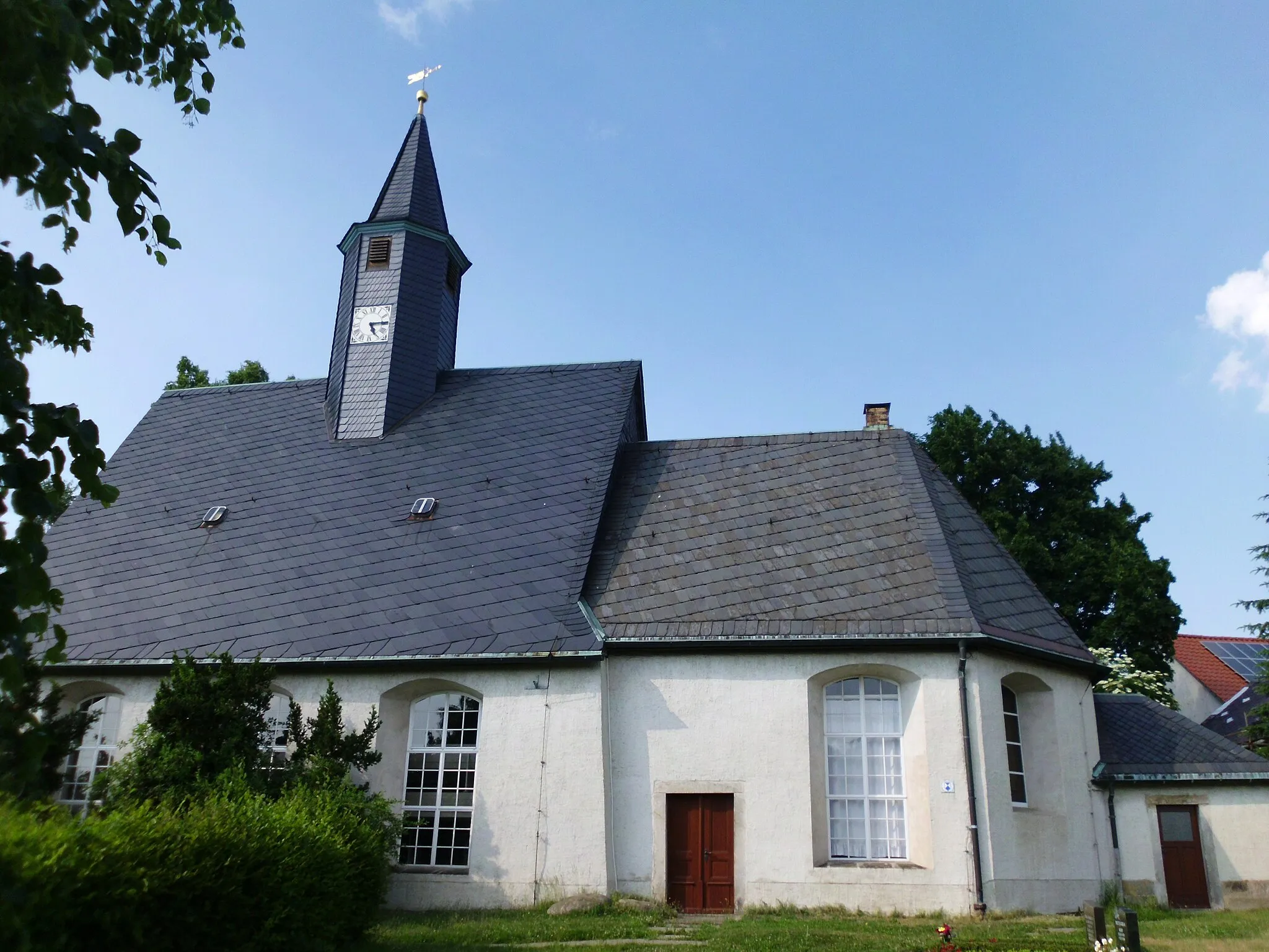 Photo showing: Evangelisch-Lutherische Kirche Seeligstadt. Erbaut 1749-50