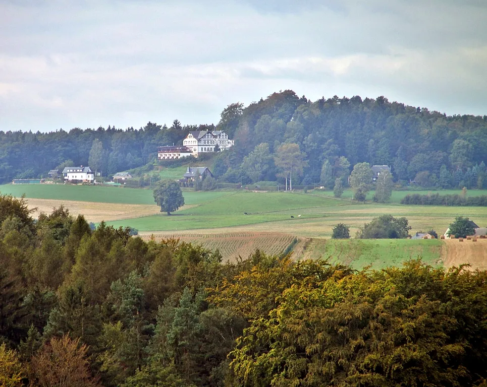 Photo showing: Wolfsberg (343 metres), Saxon Switzerland.