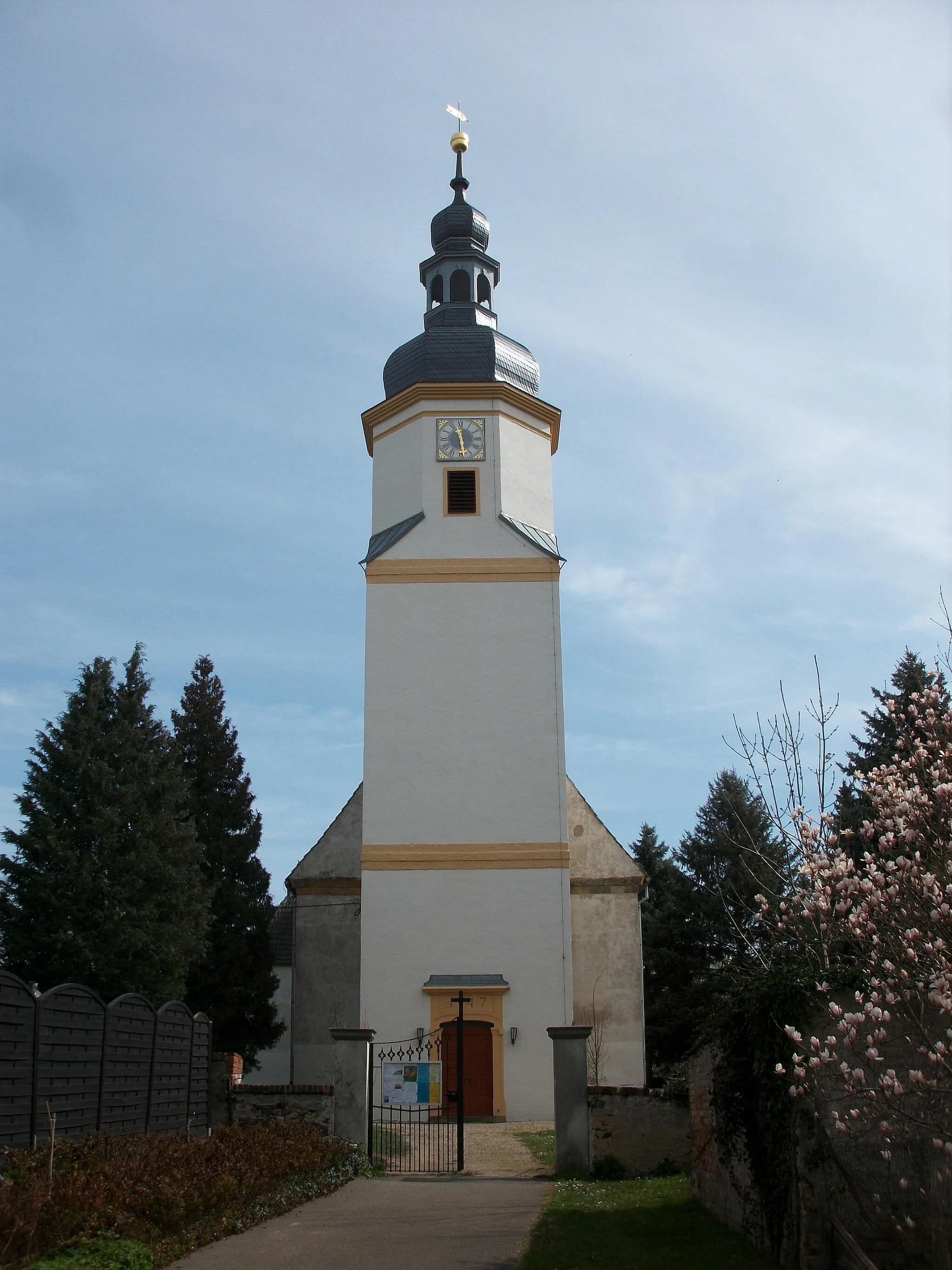 Photo showing: Dorfkirche Mehltheuer (Hirschstein)