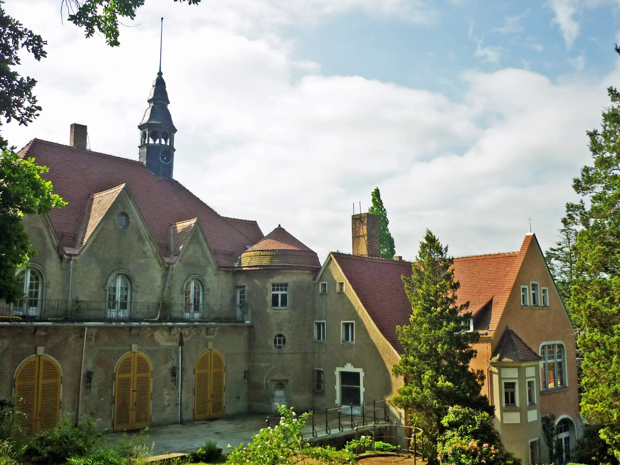 Photo showing: Schloss Thürmsdorf in der Sächsischen Schweiz, von 1908-1935 im Besitz der Fam. von Biedermann