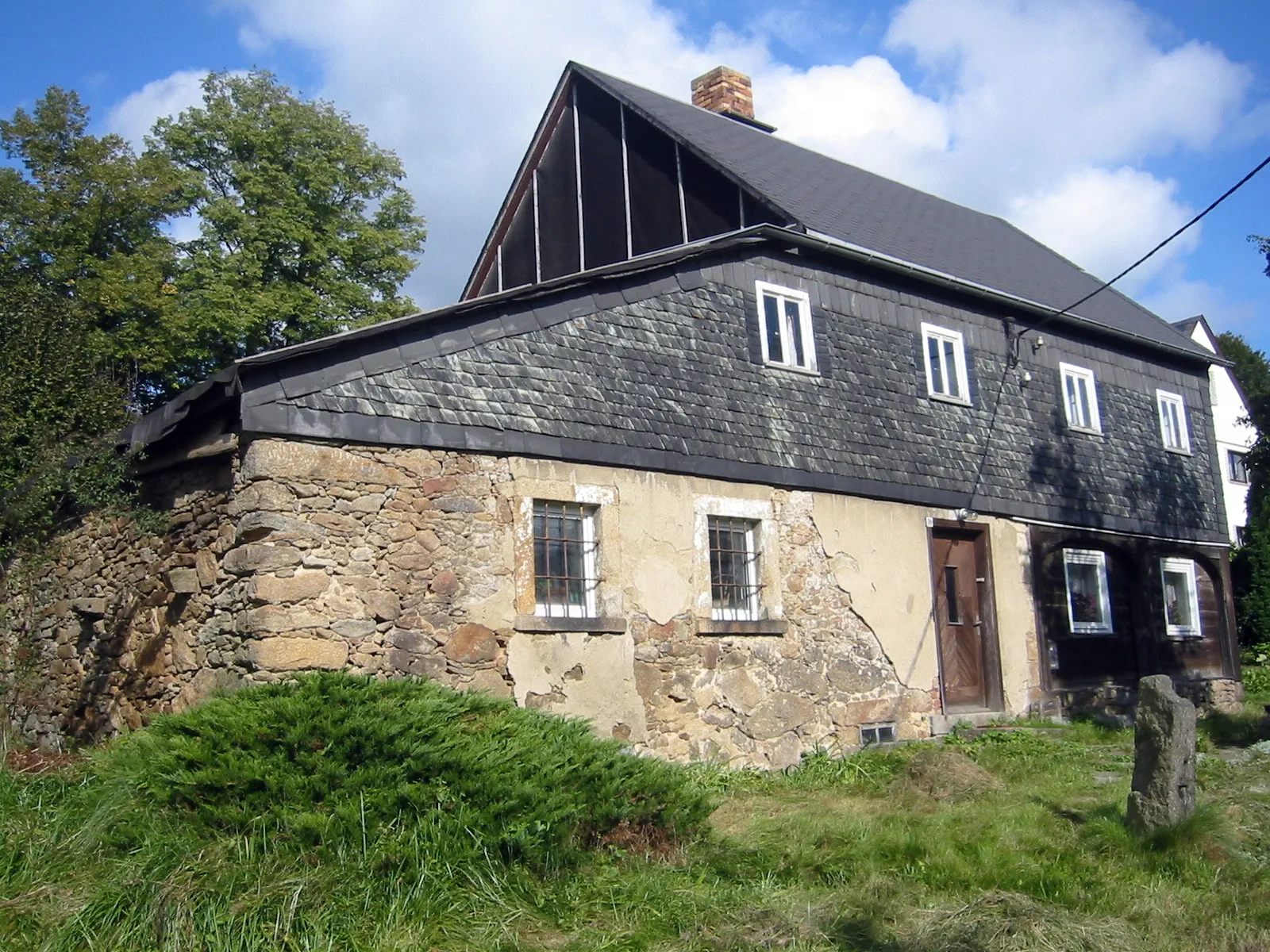 Photo showing: Umgebindehaus ohne Anbau, Ringenhain