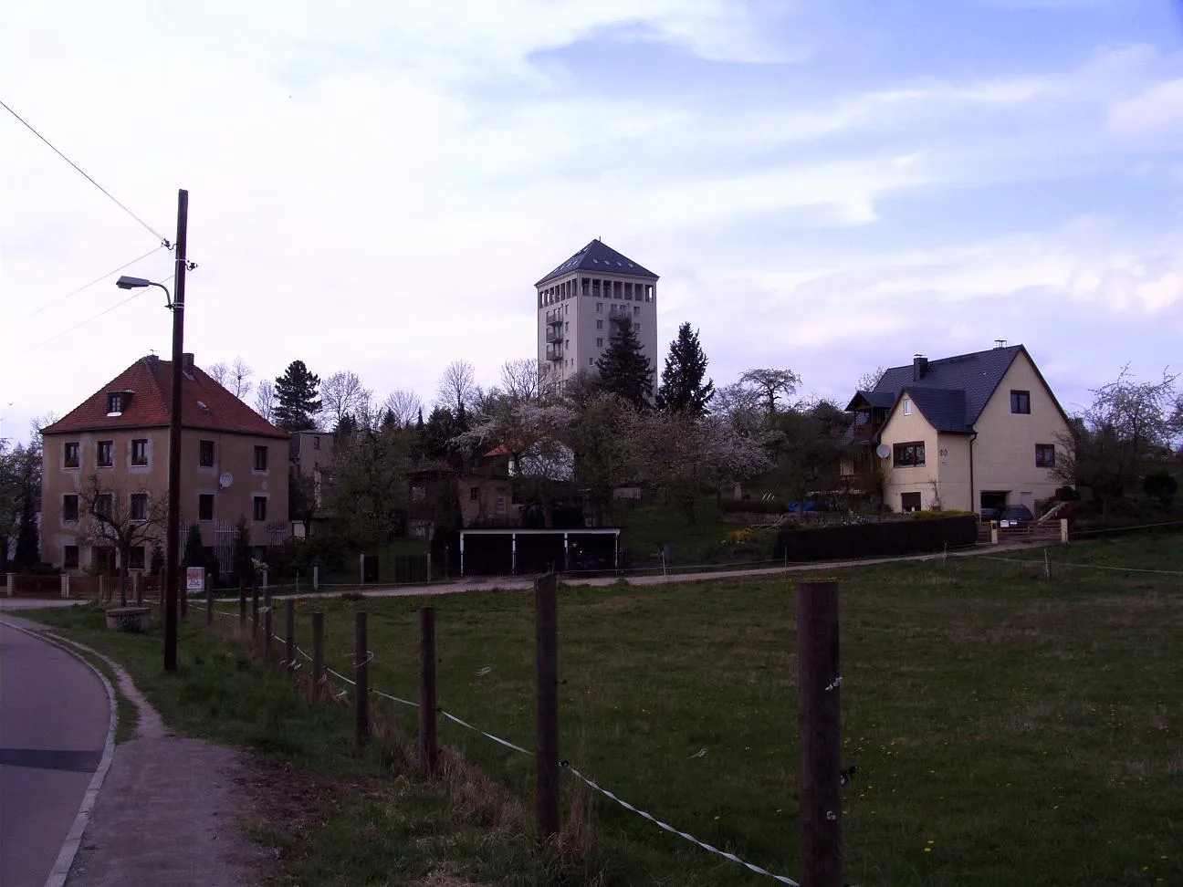 Photo showing: Water tower in Dresden-Klotzsche