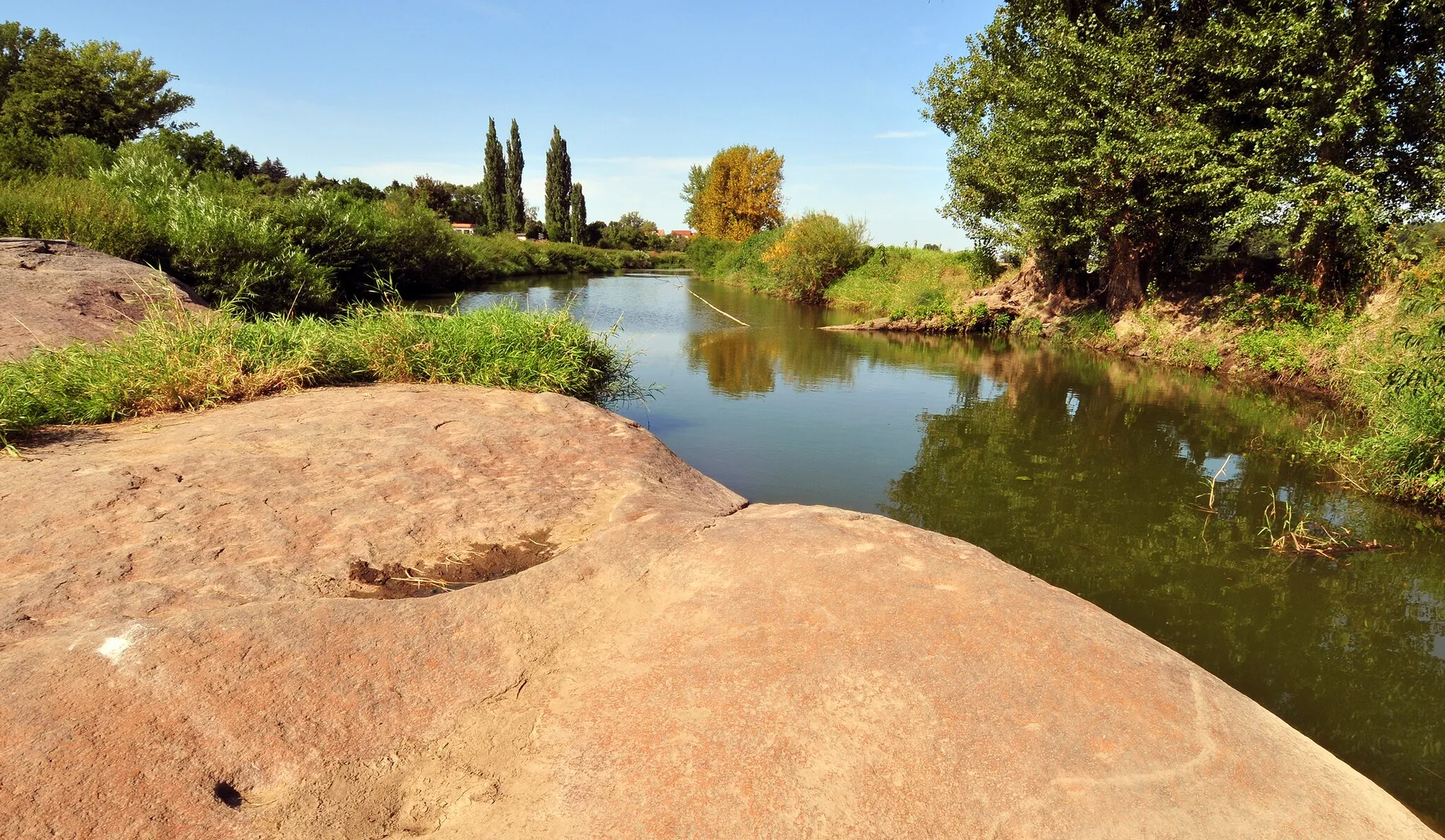 Photo showing: The Nixstein in Strehla, Saxony, Germany.