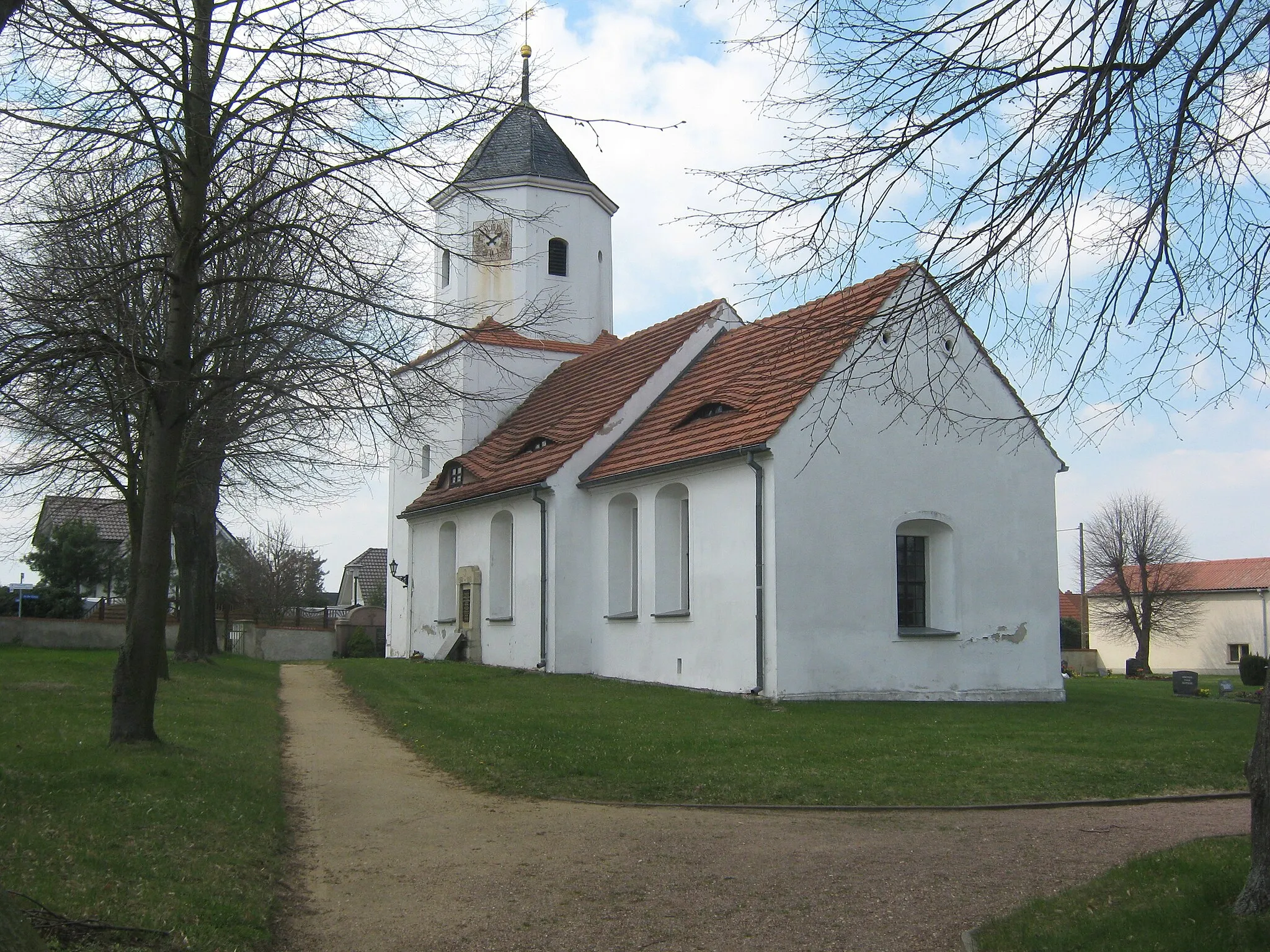 Photo showing: Kirche zu Görzig (bei Großenhain)