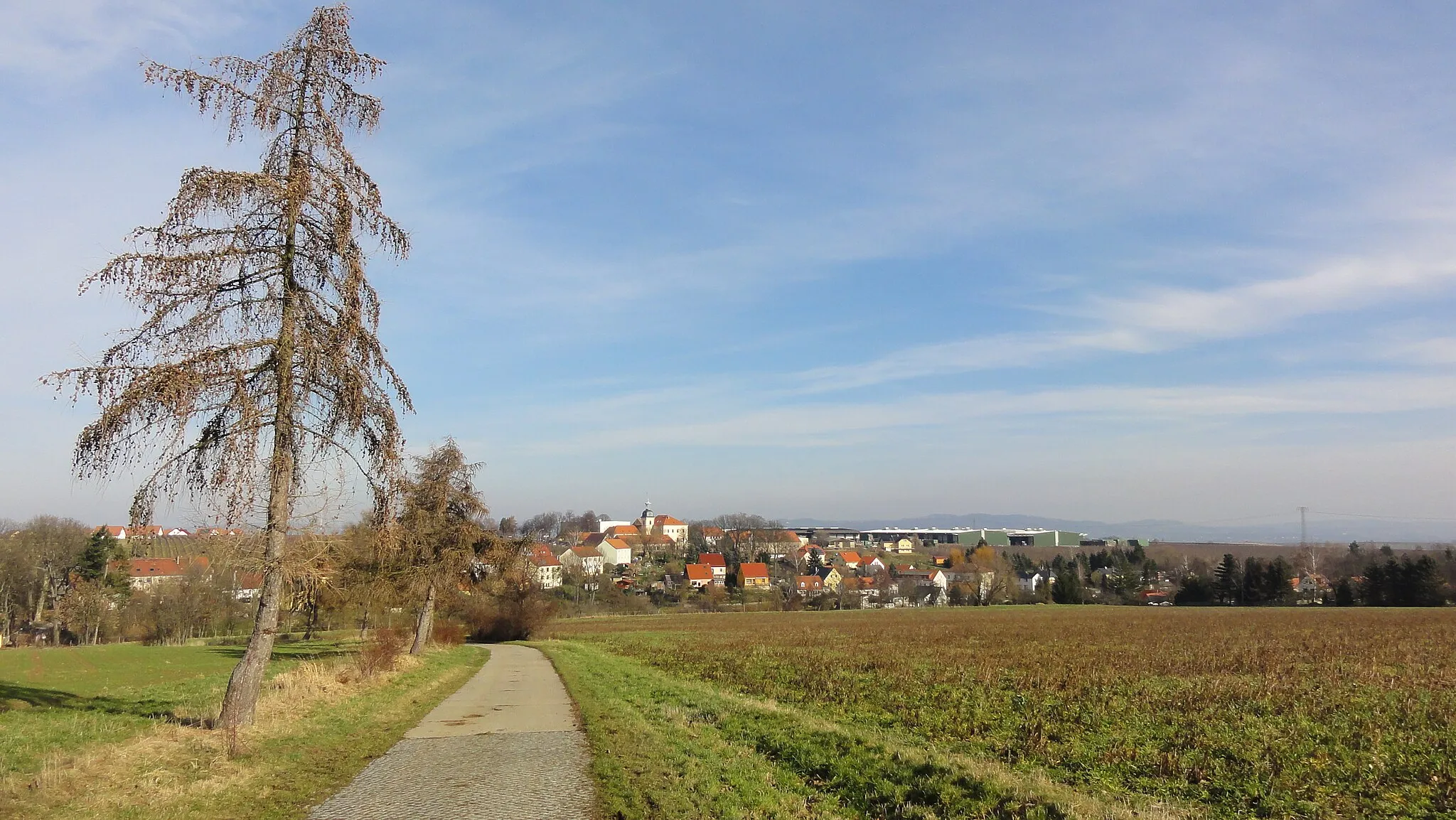 Photo showing: Blick nach Röhrsdorf