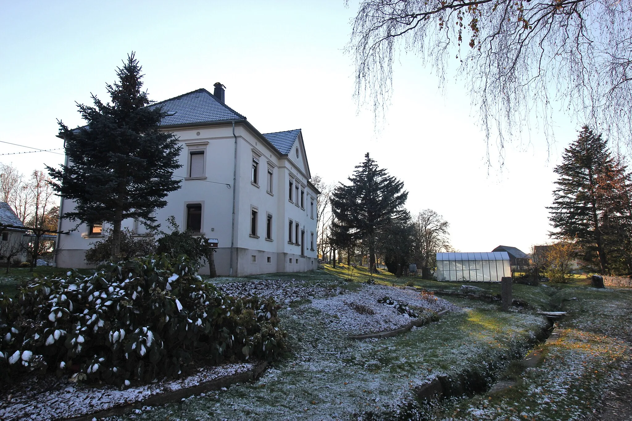 Photo showing: Bydlenski dom statoka Pomnikowa čo. 16 w Jaworje (kulturny pomnik)