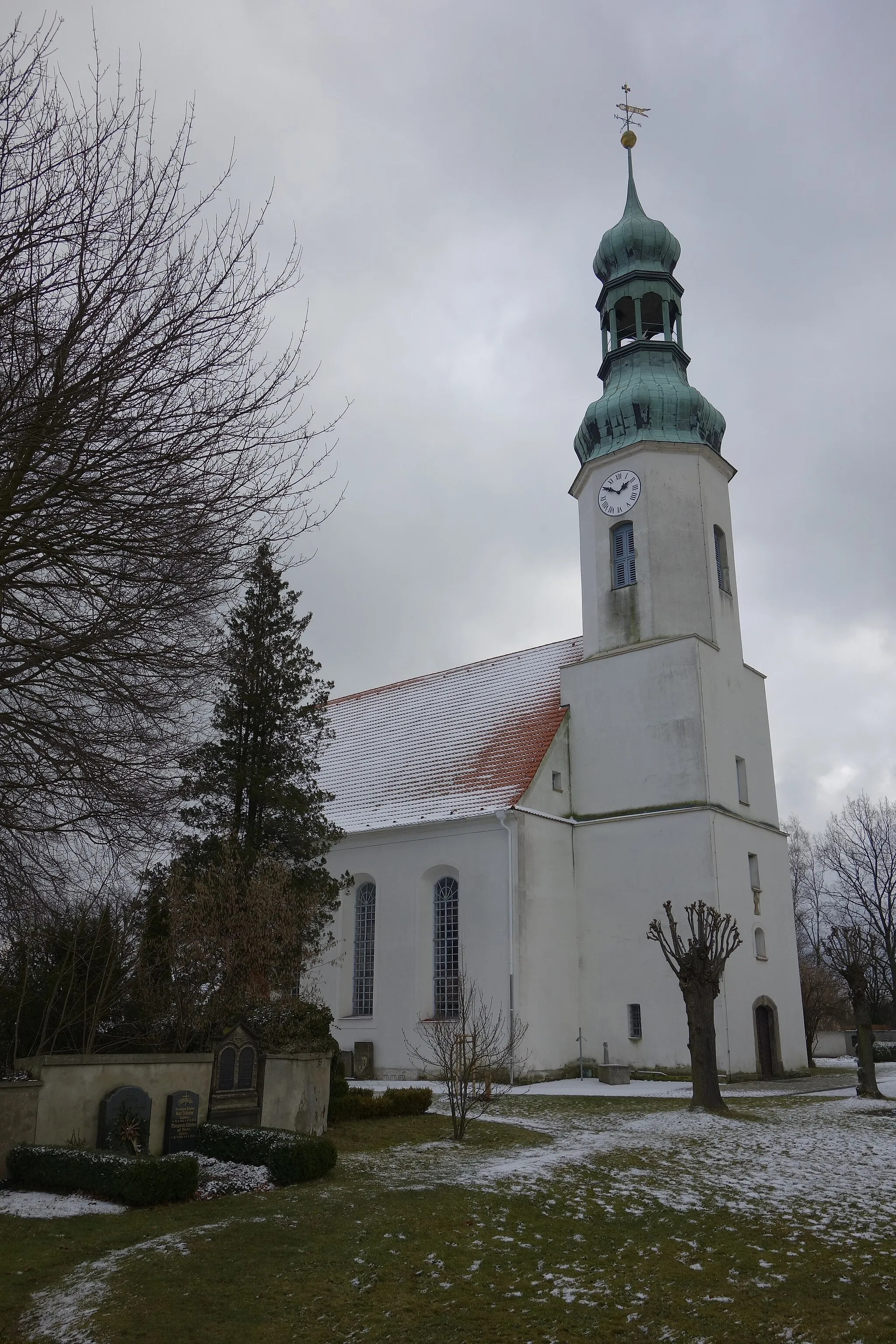 Photo showing: Kirche Oberseifersdorf Januar 2018 (3)