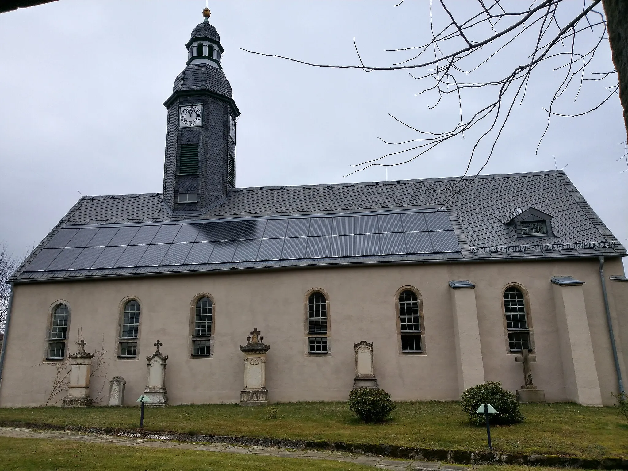 Photo showing: Dorfkirche Porschendorf Südansicht