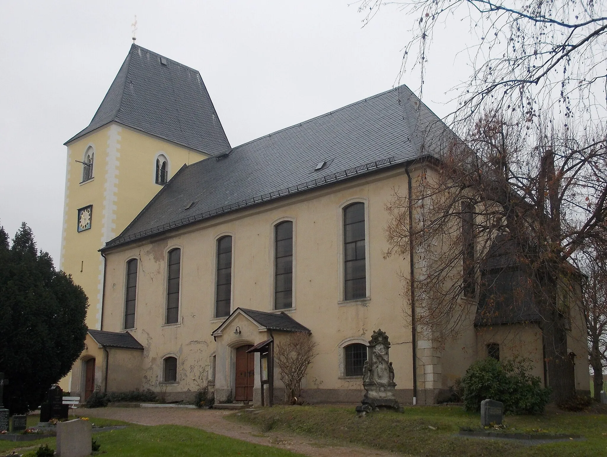 Photo showing: Marbach church (Striegistal, Mittelsachsen district, Saxony)