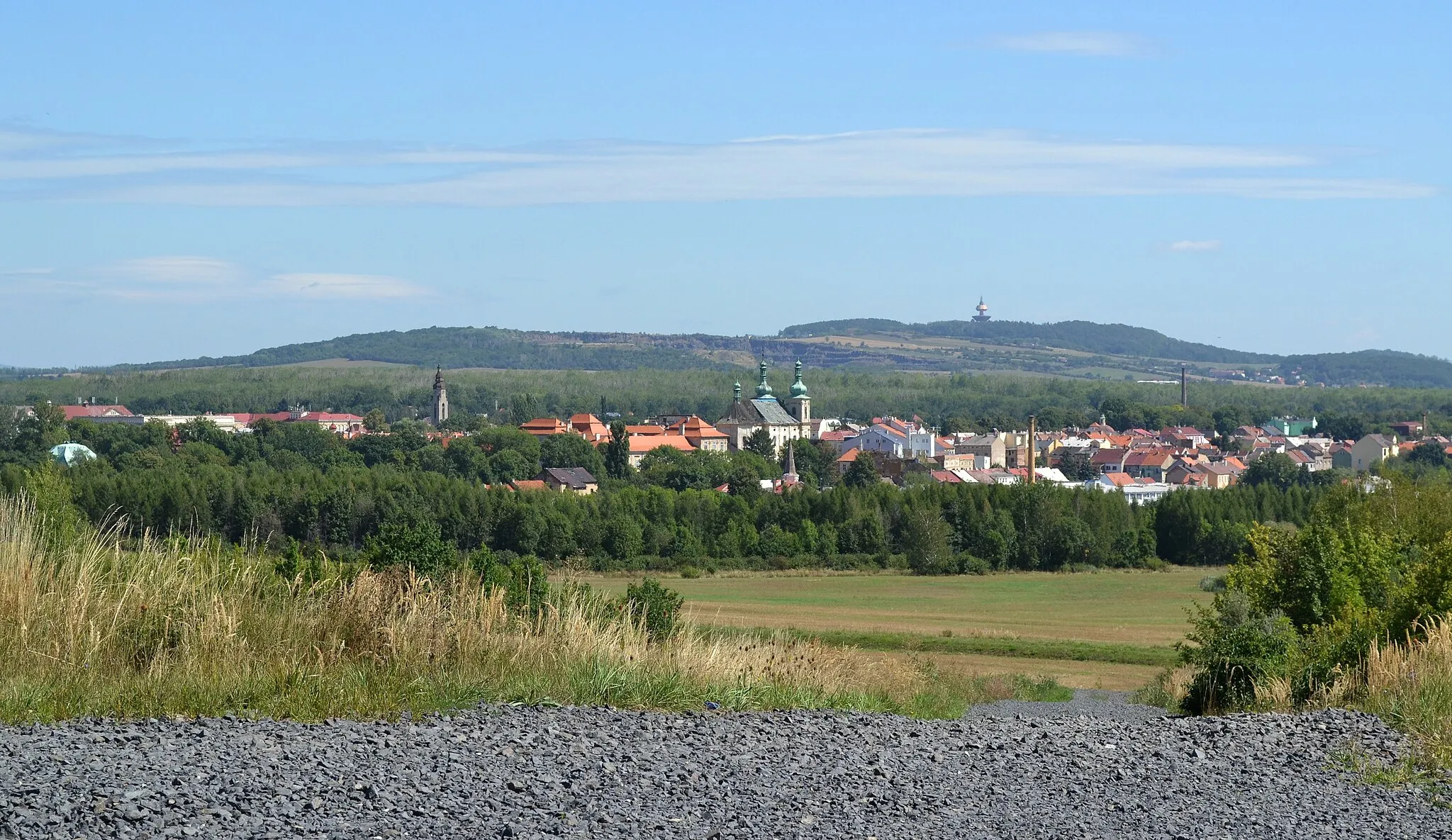 Photo showing: Duchcov - pohled z Liptické vyhlídky