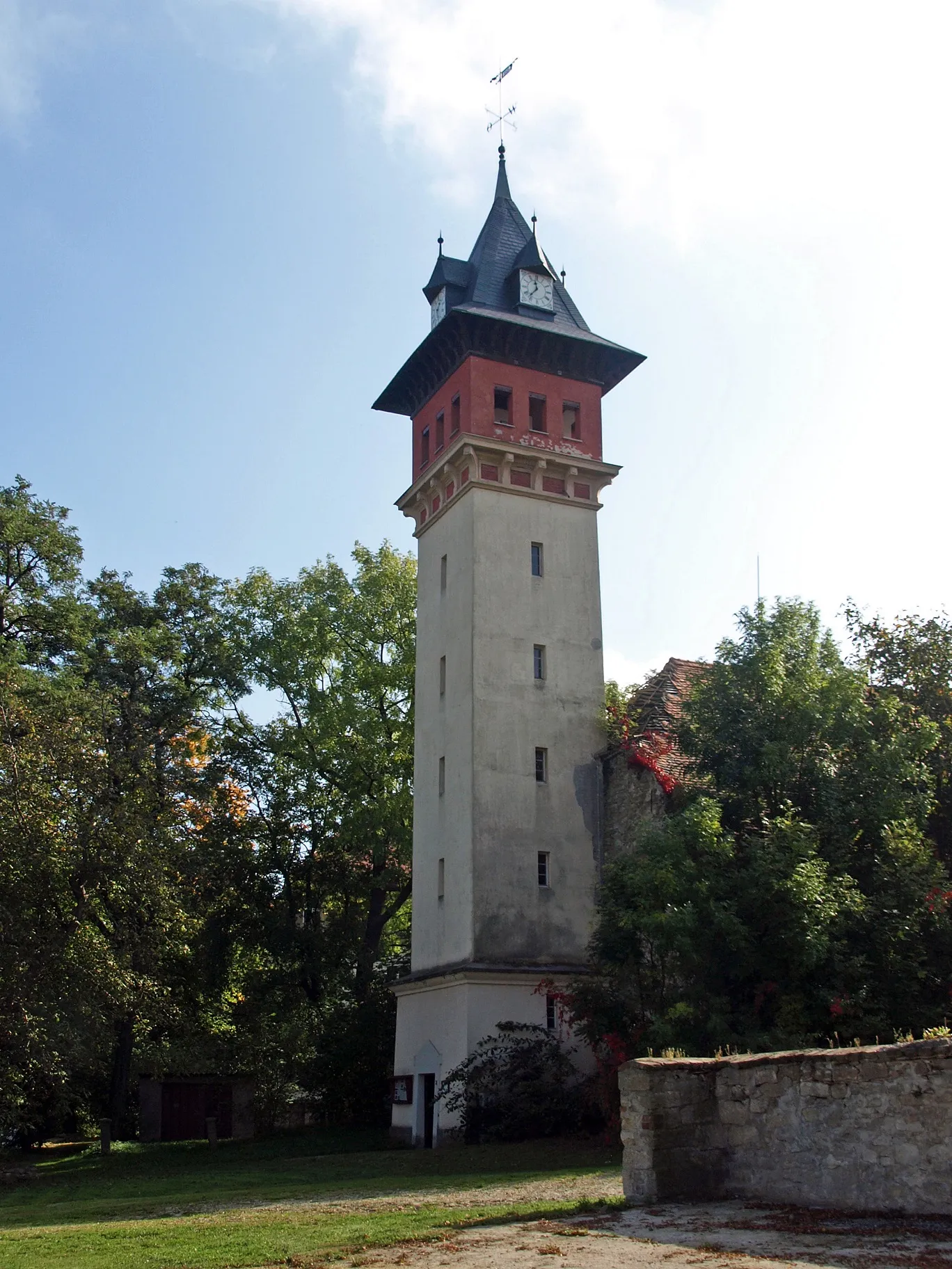 Photo showing: Wasserturm in Drehsa (Ortsteil von Weißenberg)