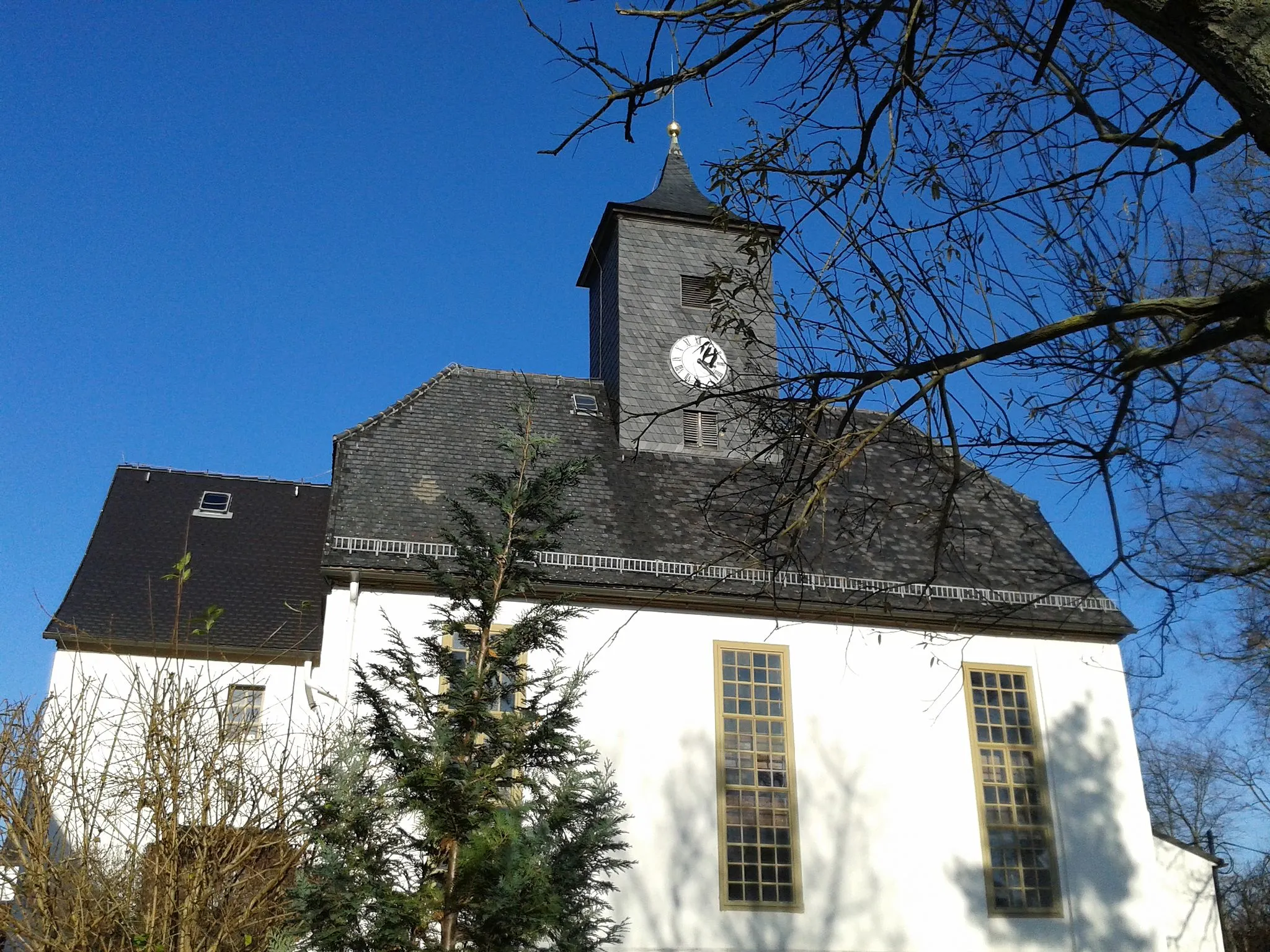 Photo showing: Kirche Reichenbach (Großschirma)