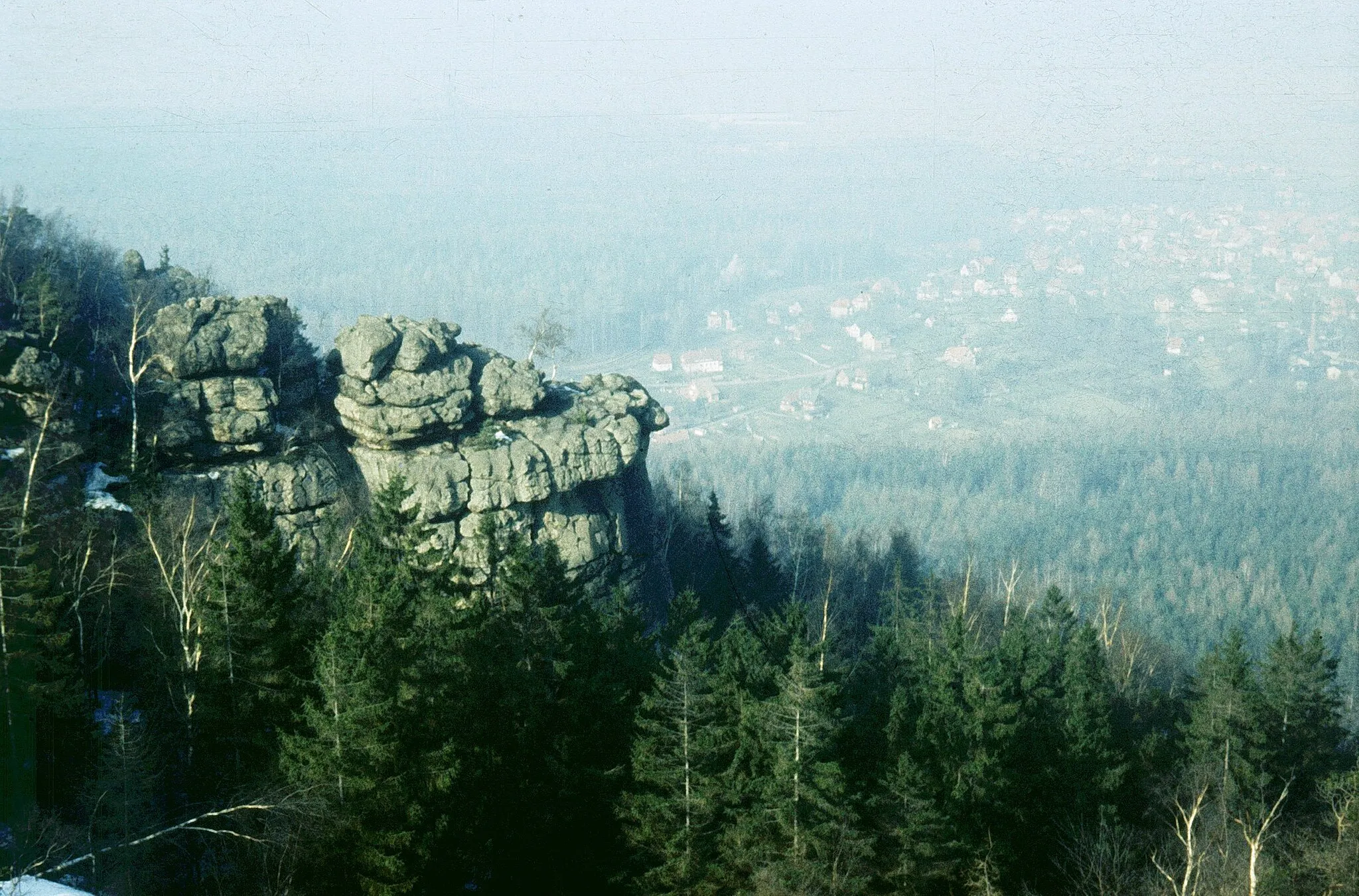 Photo showing: Oybin, the Töpfer mountain