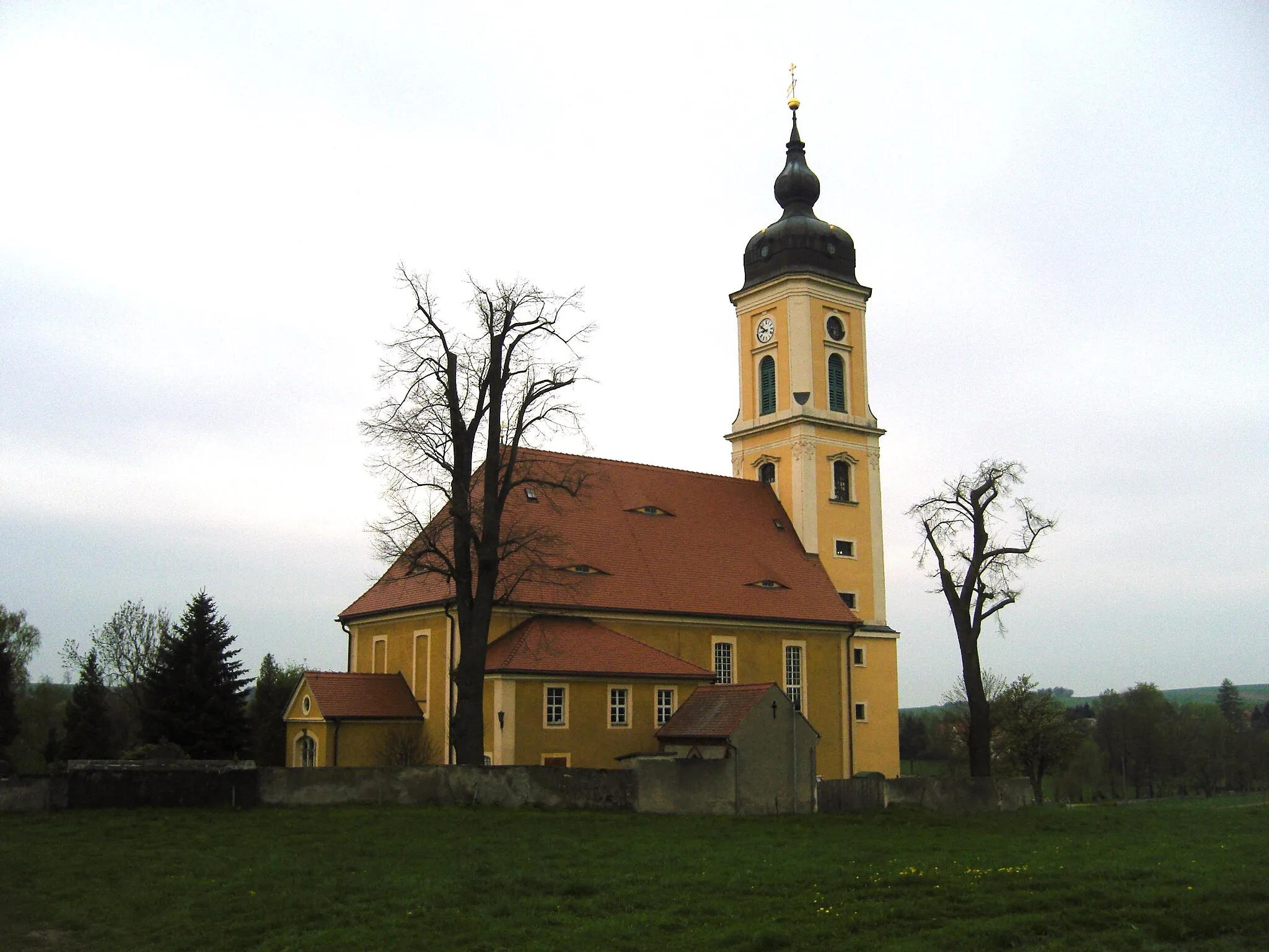 Photo showing: Kirche in Sora, Gemeinde Klipphausen