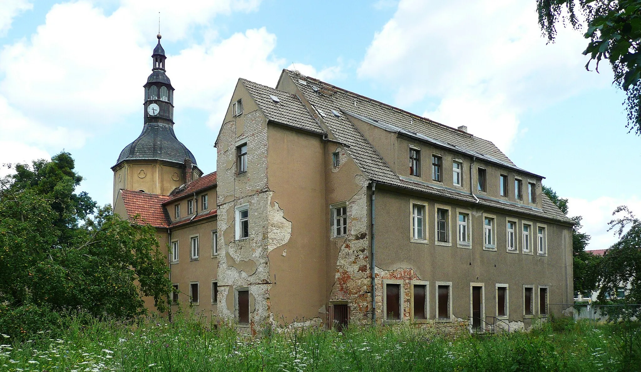 Photo showing: This image shows Zehista Castle (Schloss Zehista) in Zehista.
