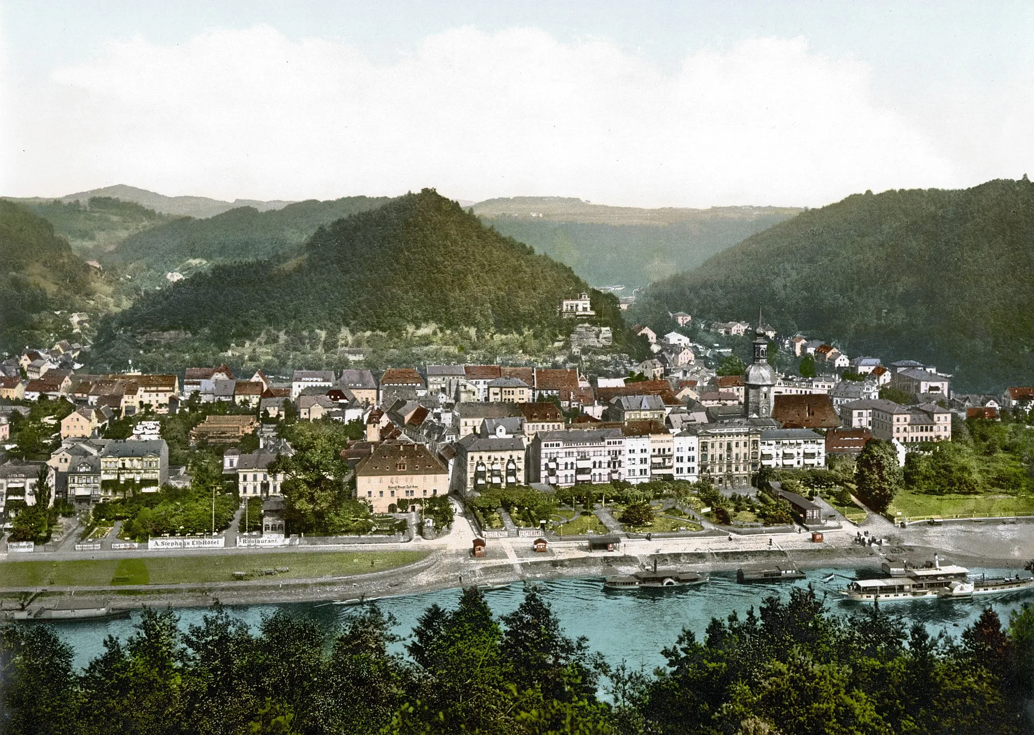 Photo showing: Bad Schandau (Saxony, Germany)