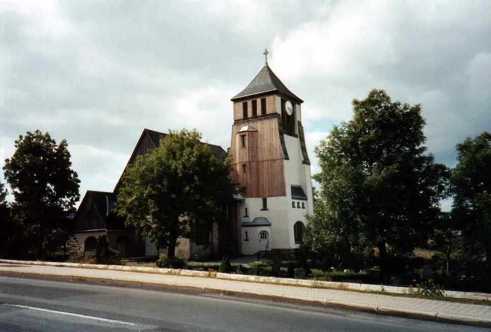 Photo showing: Kirche in Zinnwald