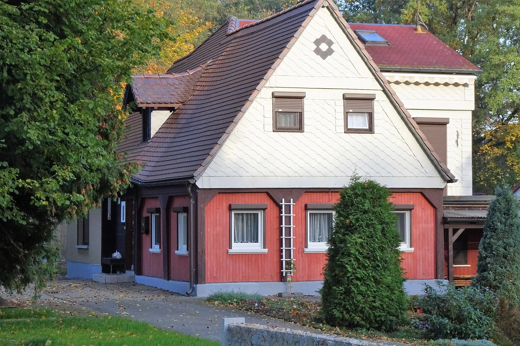 Photo showing: Wohnhaus Harthe 7 in Seifhennersdorf