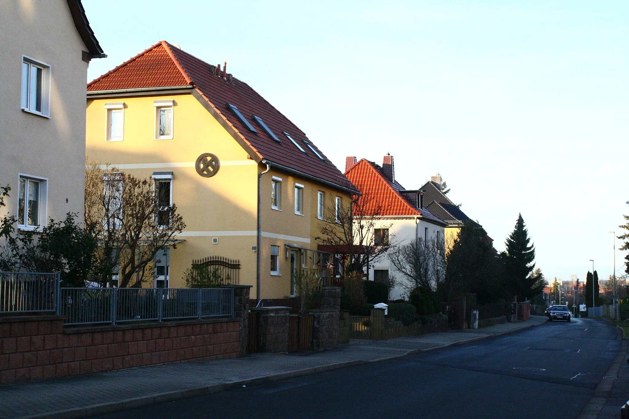 Photo showing: Hirtenstraße, Dresden-Gorbitz
