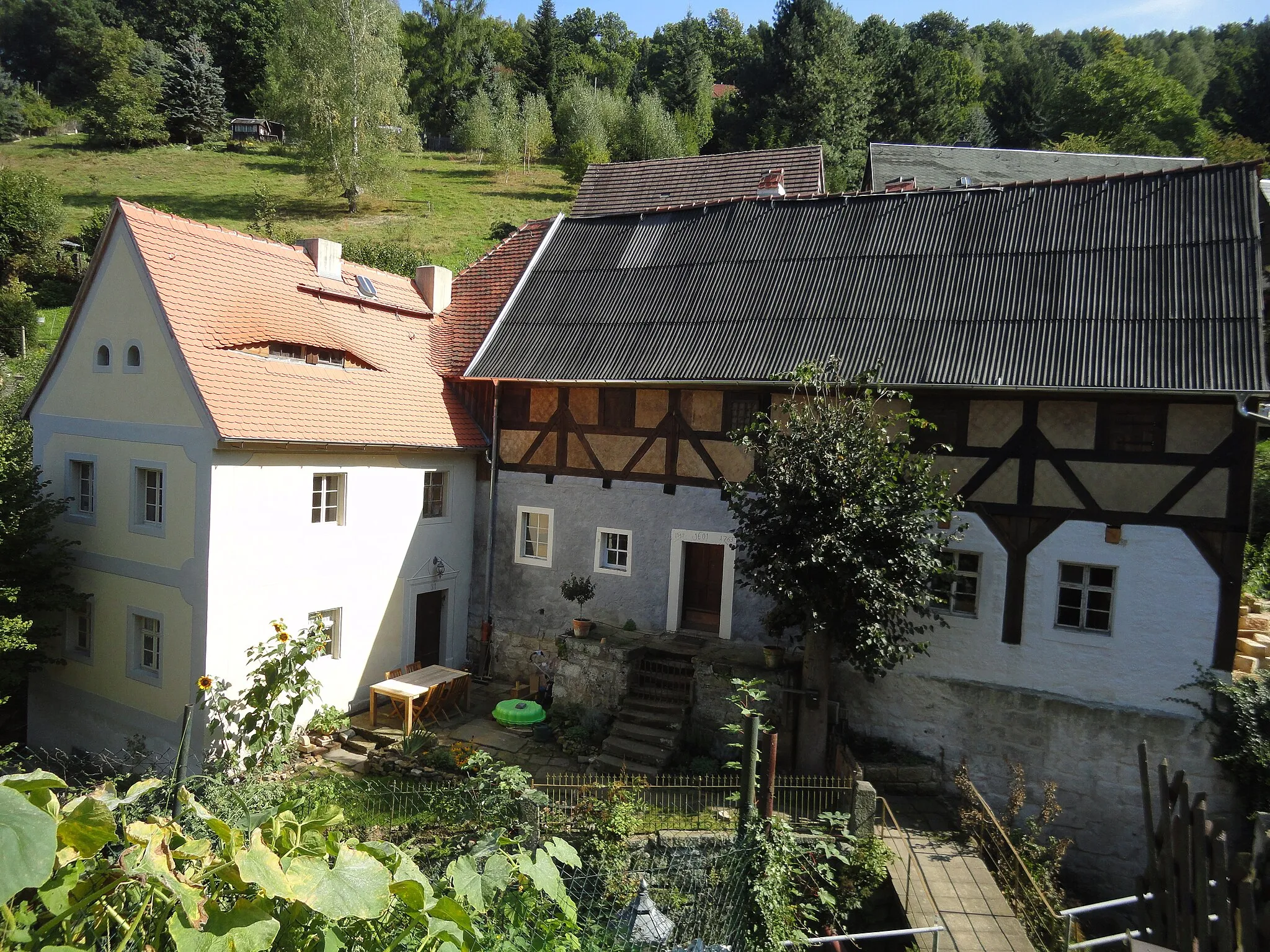 Photo showing: Fachwerk 1601, Königstein, Pfaffenberg 31