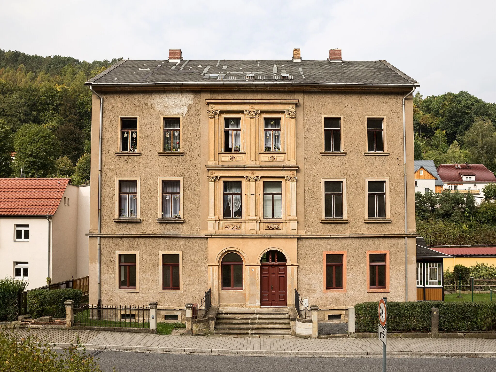 Photo showing: Königstein (Saxon Switzerland), Bielatalstr. 18, cultural heritage monument