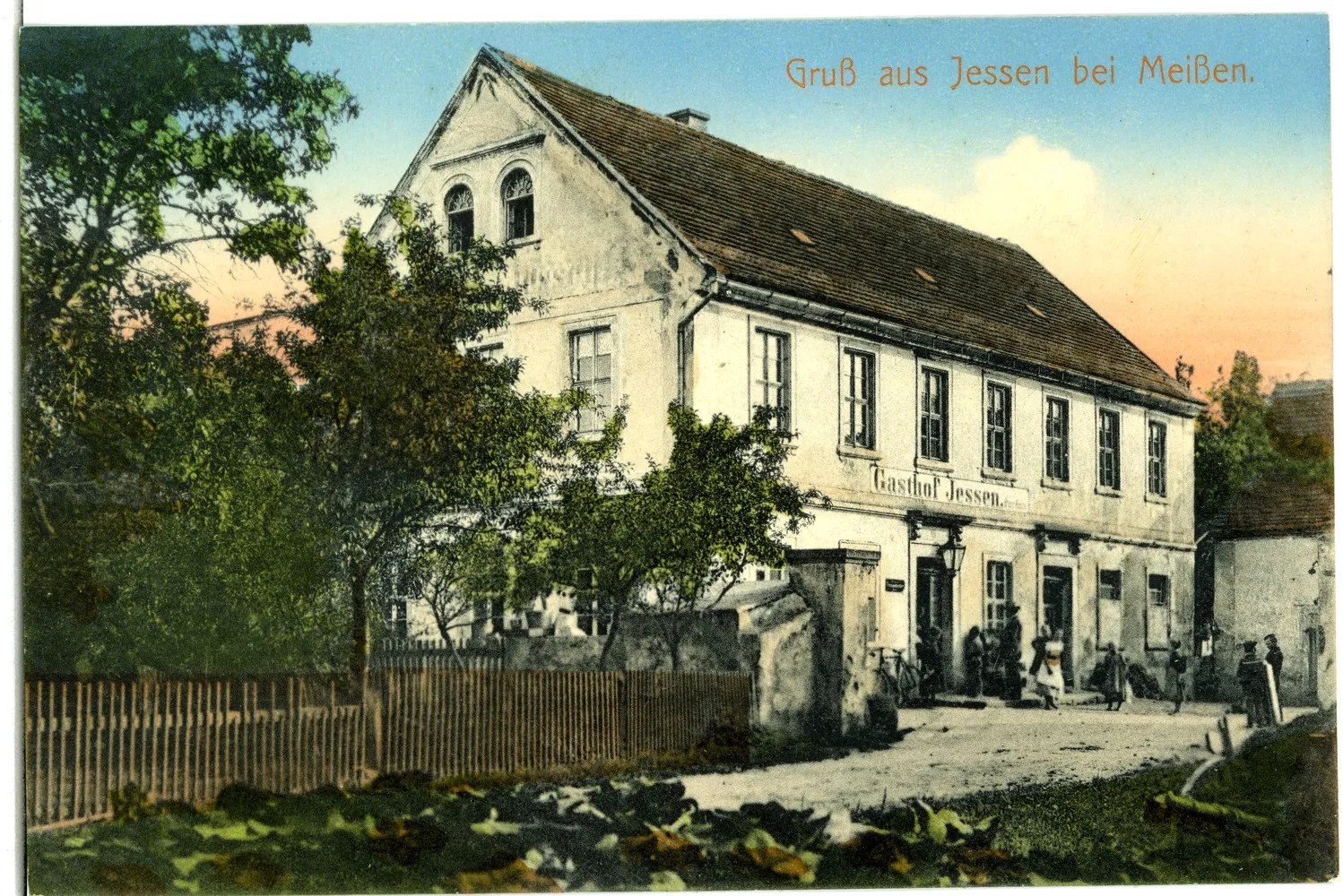 Photo showing: Jessen; Gasthof, Jessen bei Meißen