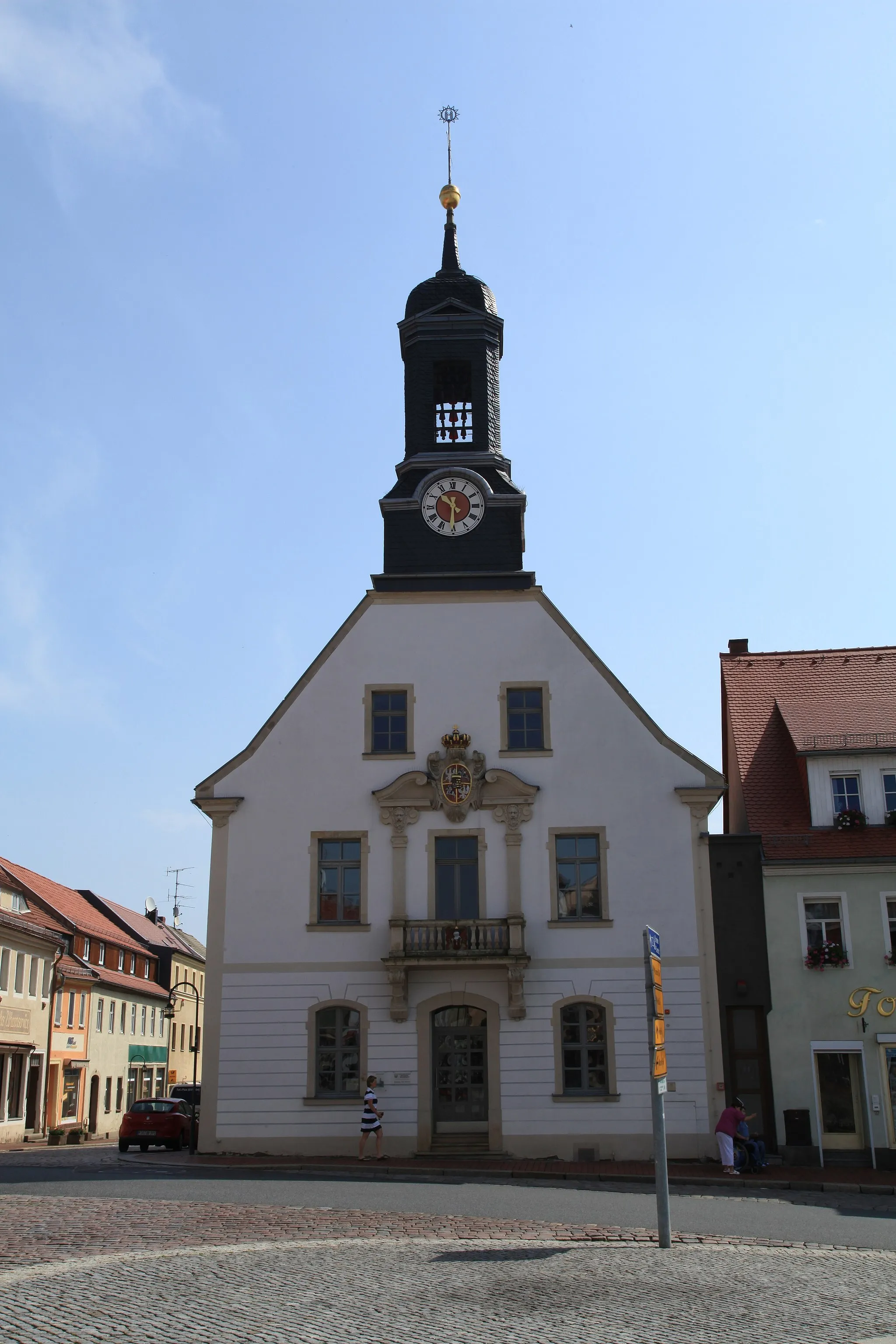 Photo showing: Altes Rathaus, Markt 1 in Wilsdruff