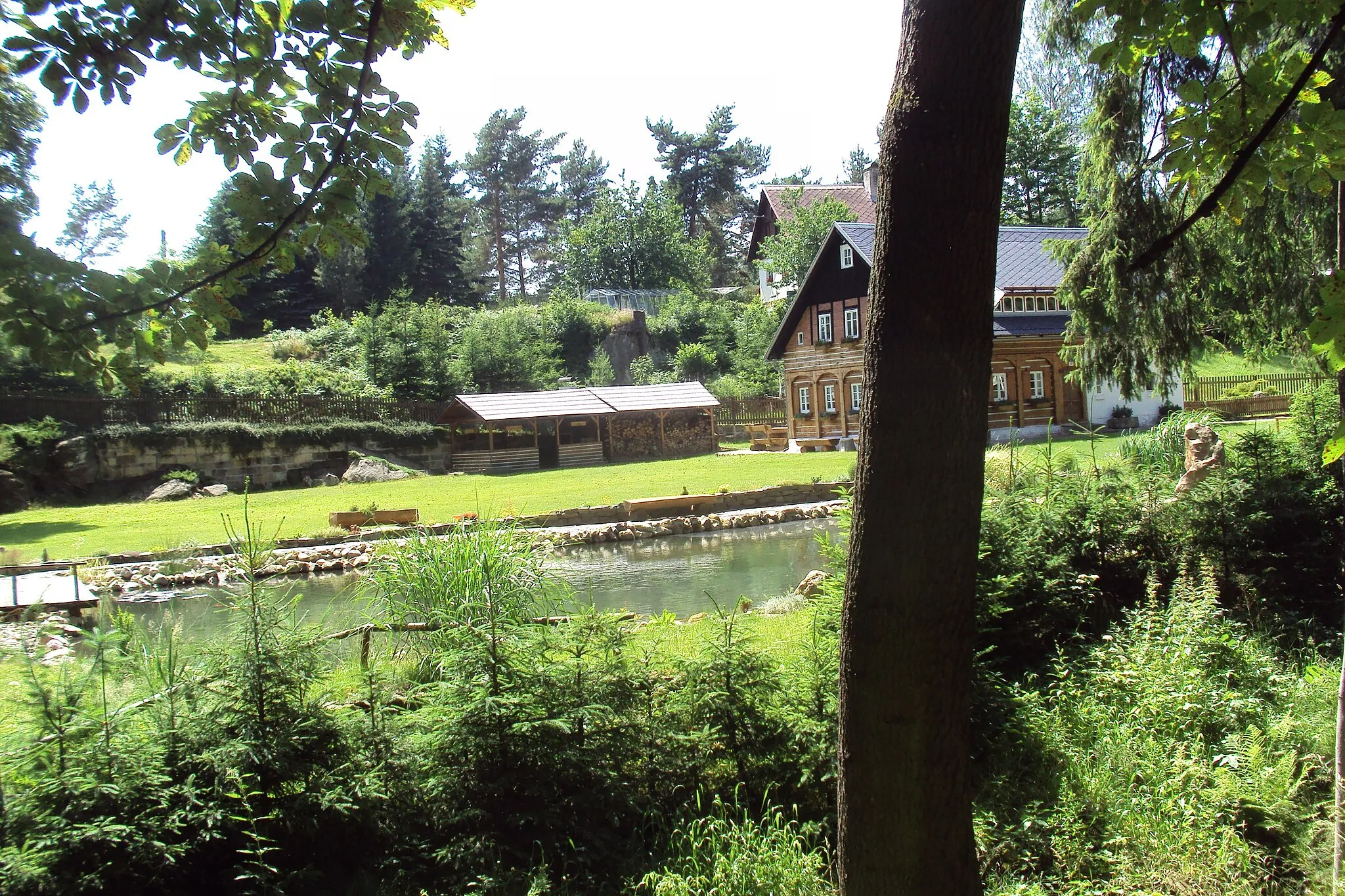 Photo showing: Obec Juliovka, část směrem k Mařenicím