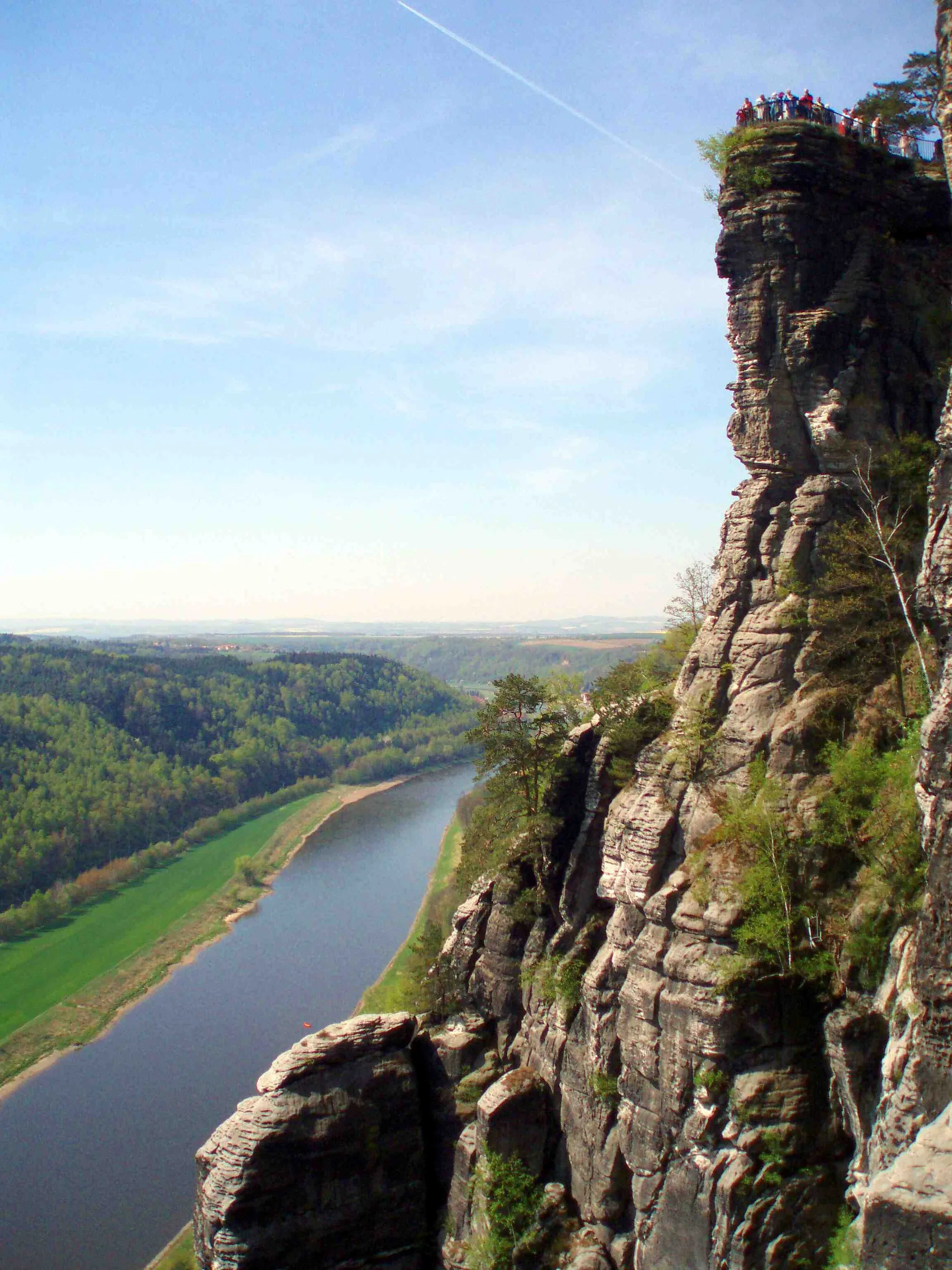 Photo showing: Blick zur Bastei