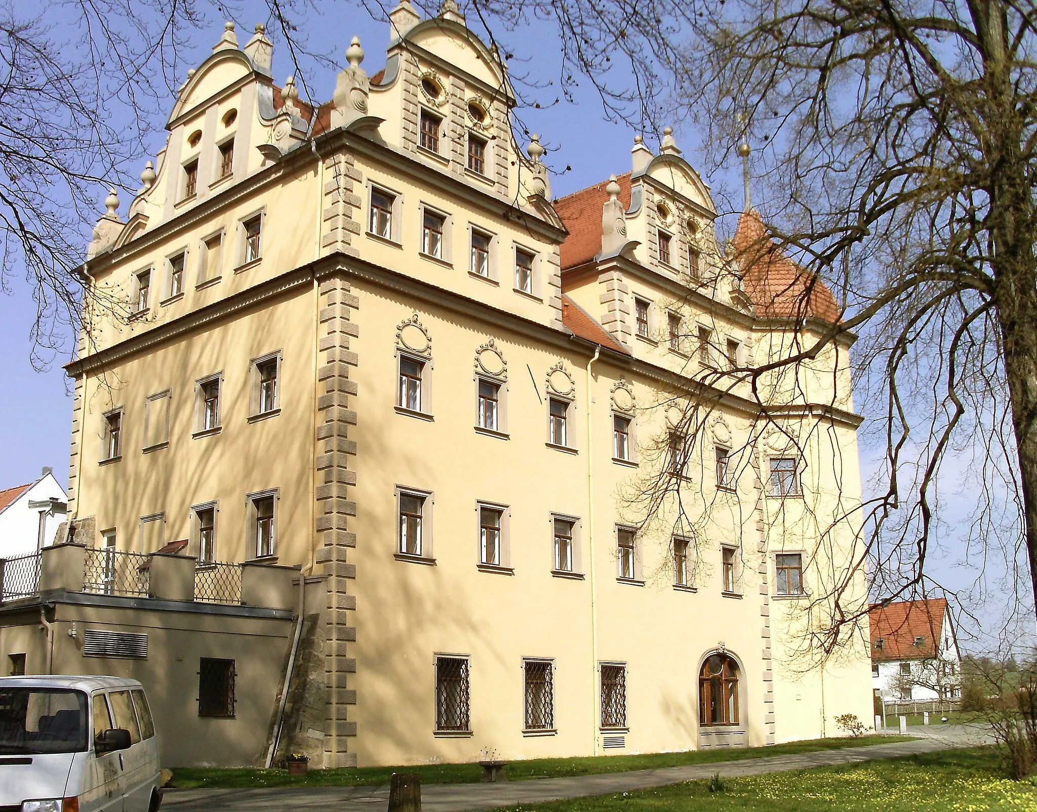 Photo showing: Althörnitz Castle (Bertsdorf-Hörnitz, Görlitz district, Saxony)