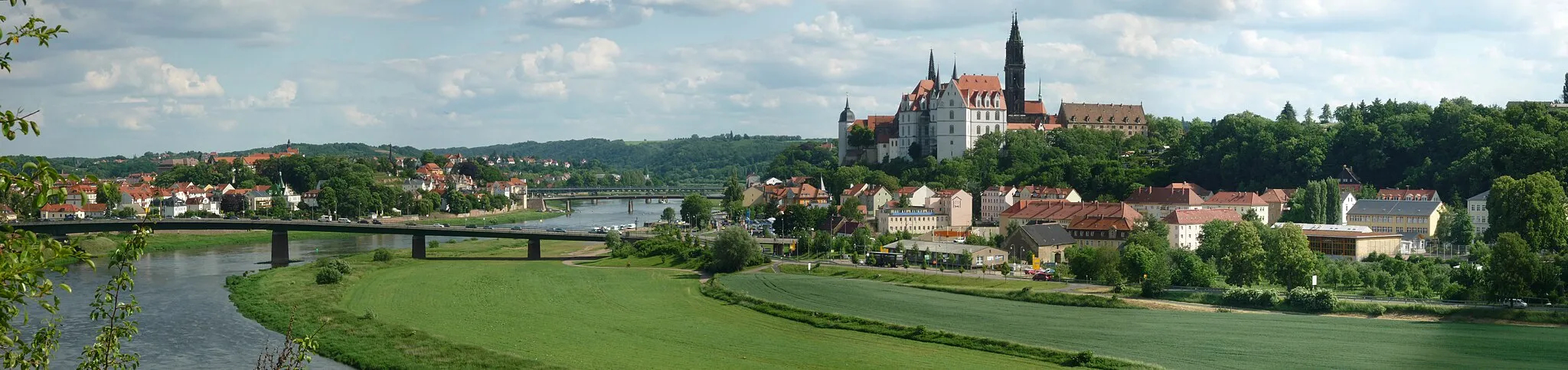 Photo showing: View on Meißen from the Bennokanzel