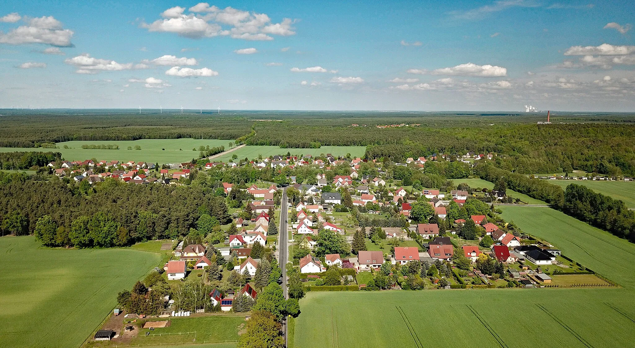 Photo showing: Maukendorf (Wittichenau, Saxony, Germany)