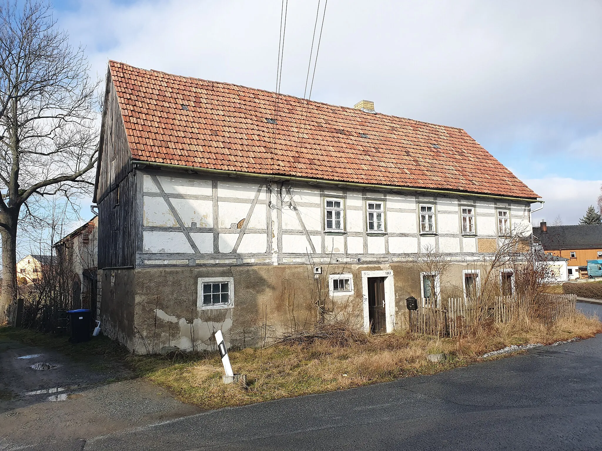 Photo showing: Wohnhaus Scheibenmühlenstraße 1