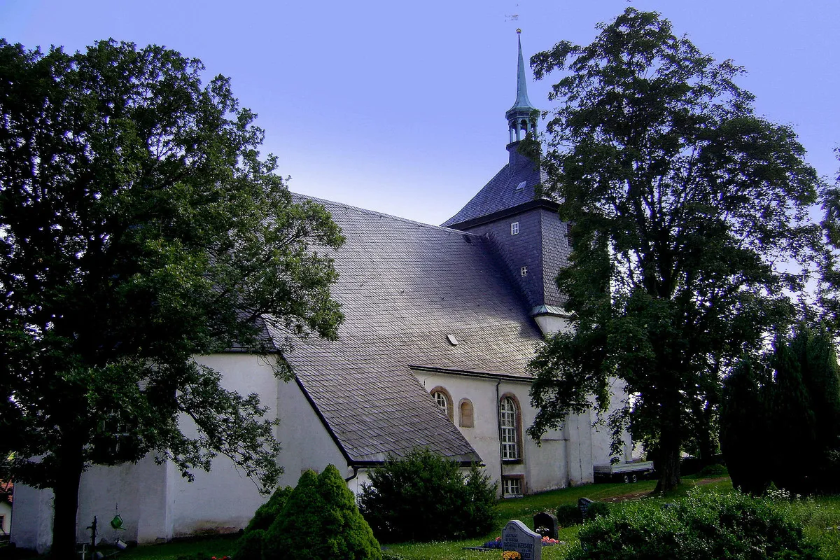 Photo showing: St.-Gallus-Kirche in Sadisdorf