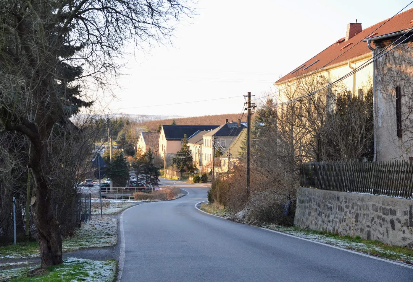 Photo showing: Blick aus östlicher Richtung auf Wittgensdorf