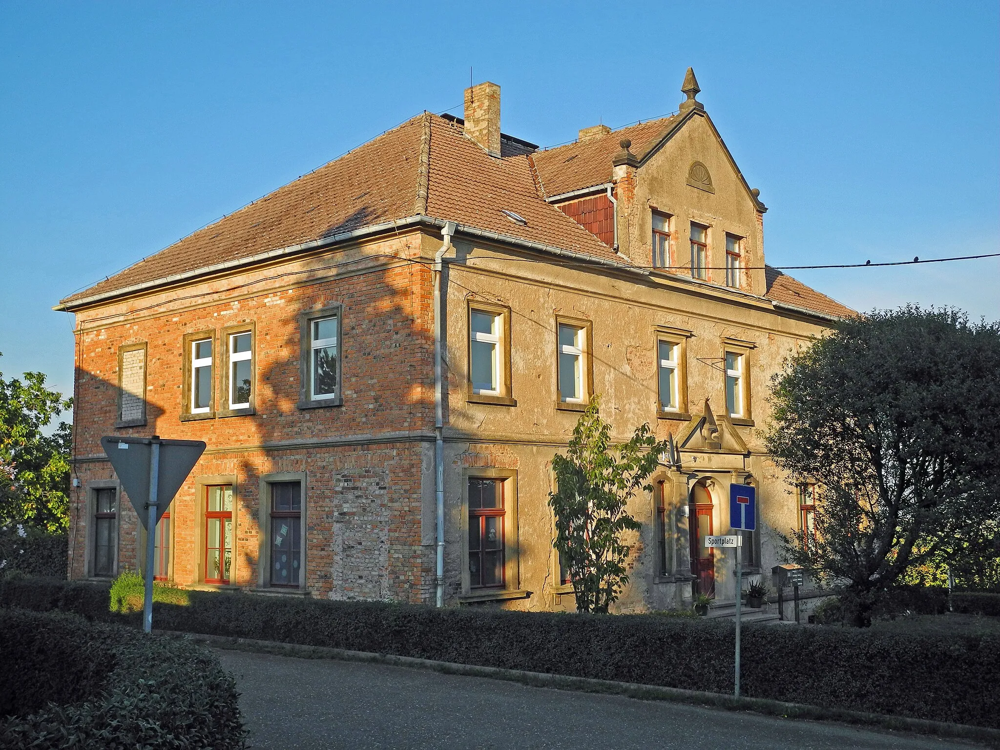 Photo showing: Alte Schule in Maxen, Maxener Str. 6d