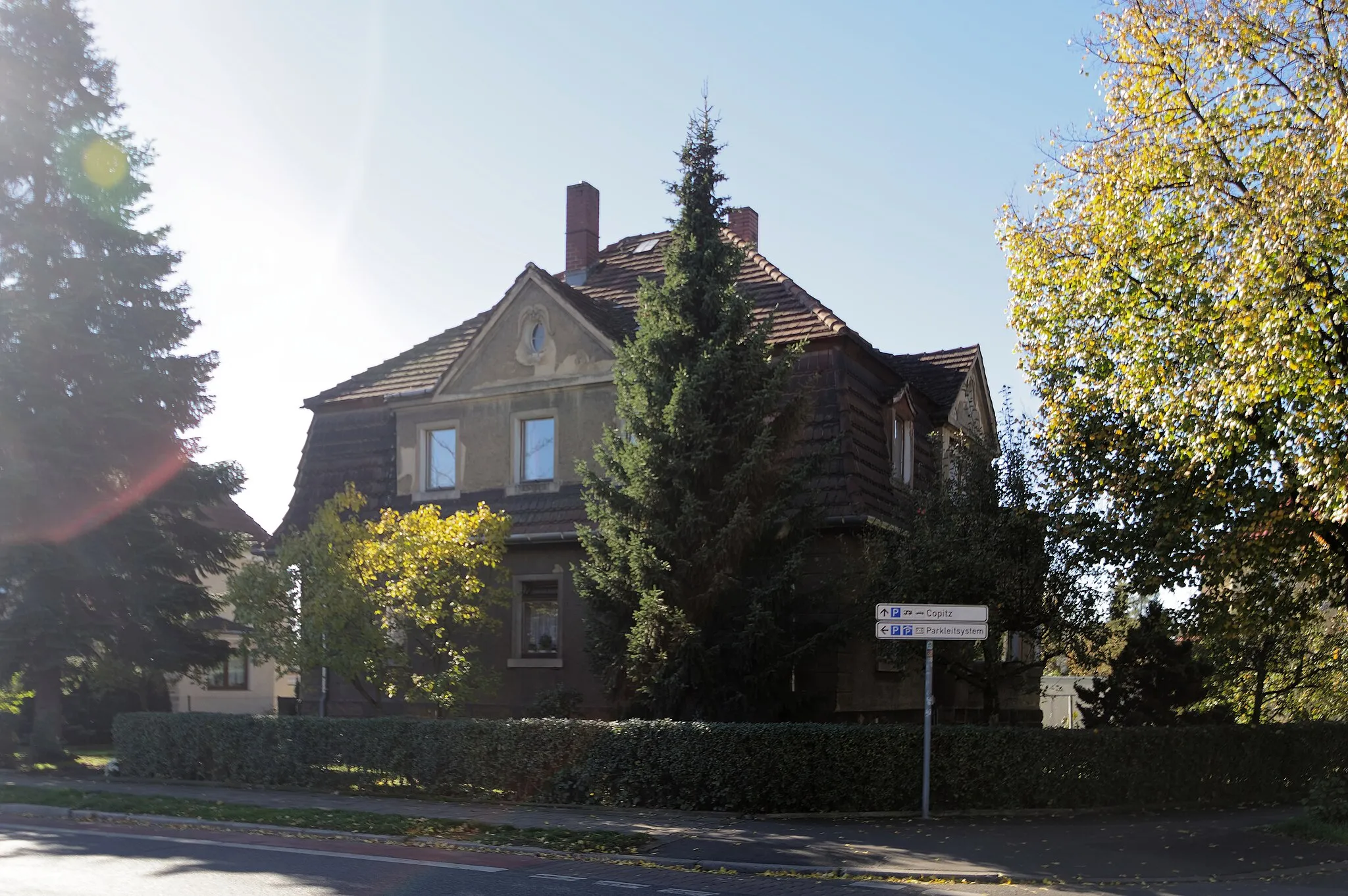 Photo showing: um 1910 (Villa); baugeschichtlich von Bedeutung, im Reformstil der Zeit um 1910, Eckansicht