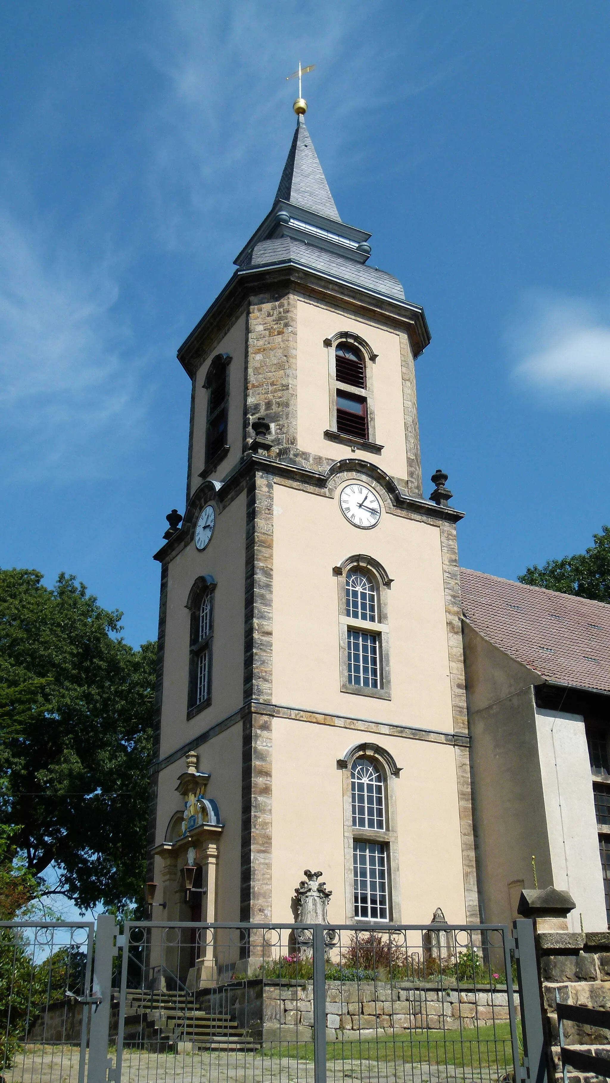 Photo showing: Kirche Dorf Wehlen, Sachsen
